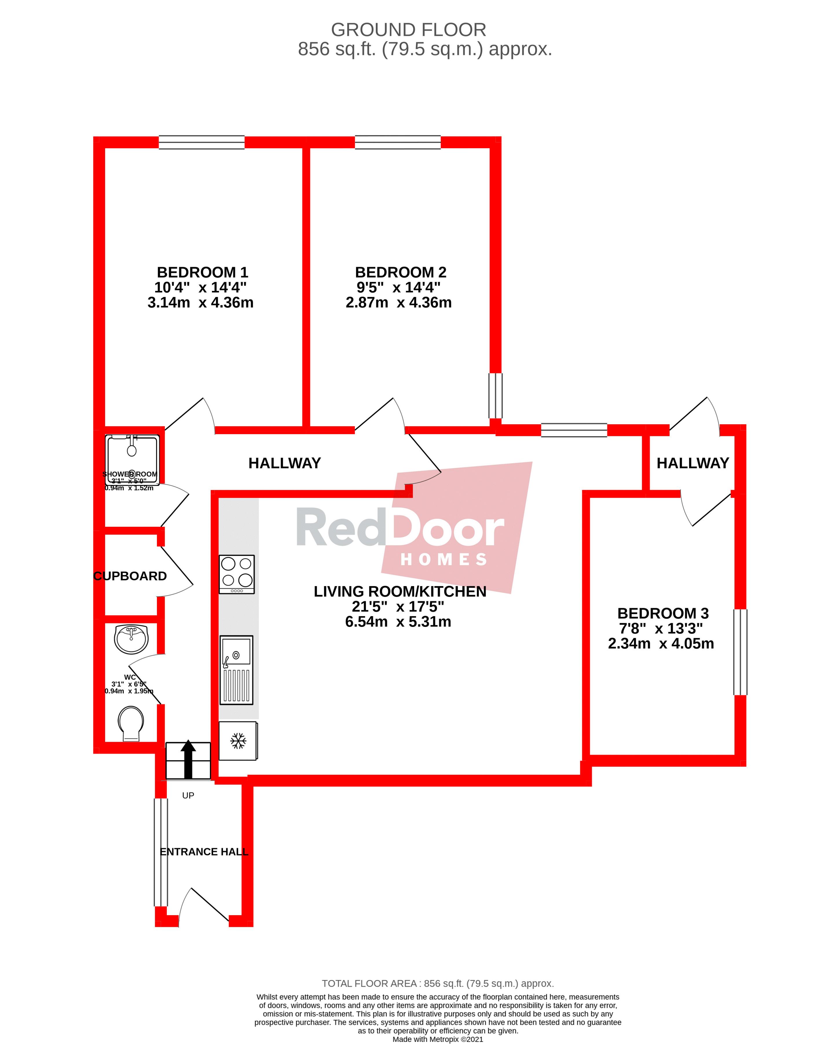 3 Longport House, 12 Longport, Canterbury floorplan