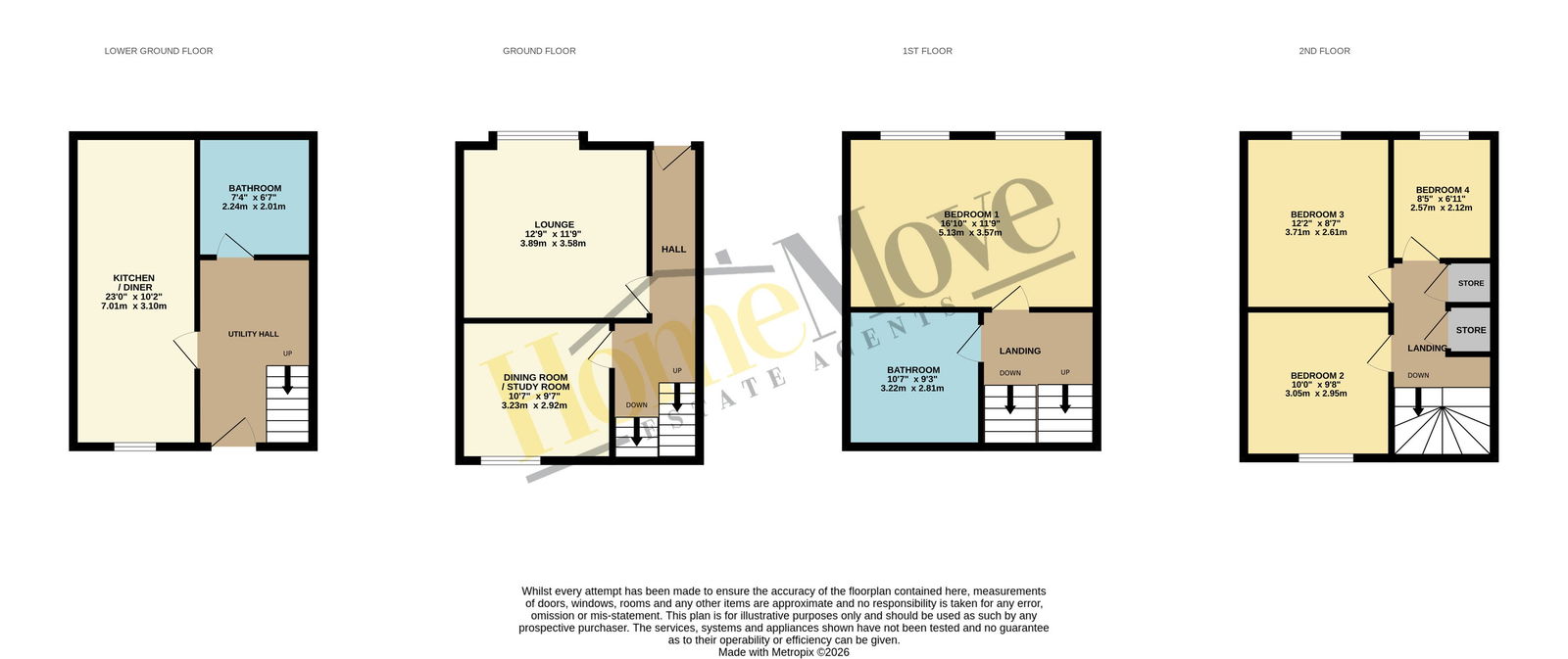 6, Barkham Street, Skegness floorplan