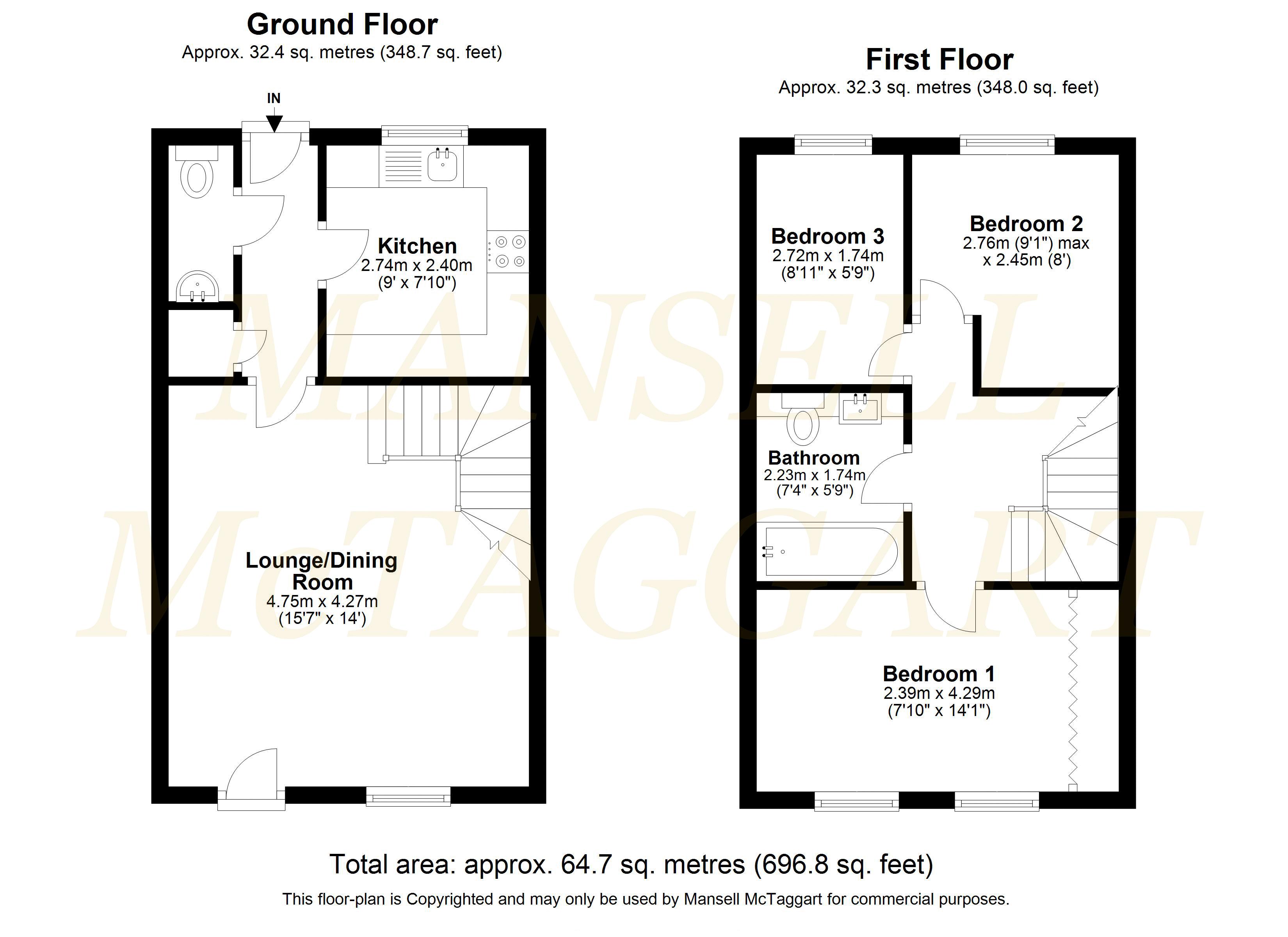 3 Bedrooms Terraced house for sale in Black Swan Close, Pease Pottage, Crawley, West Sussex RH11