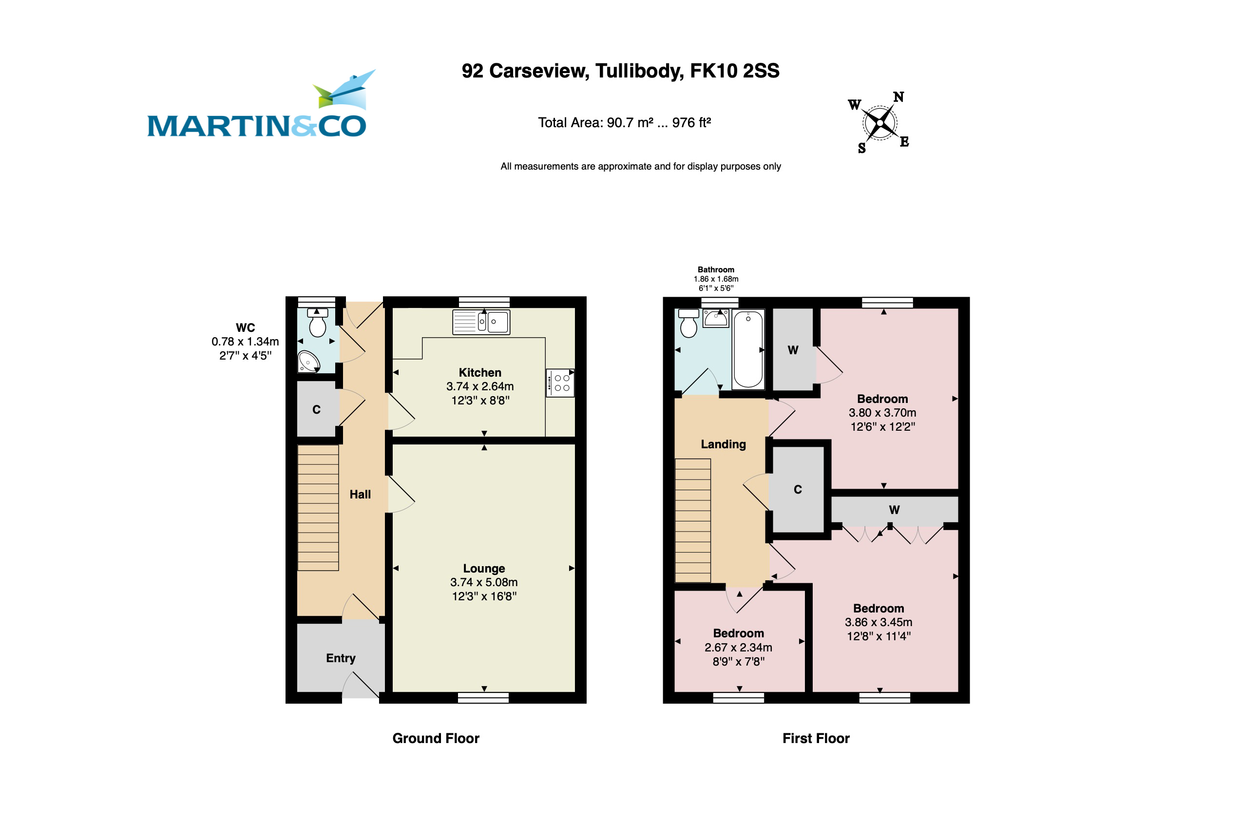92, Carseview, Clackmannanshire floorplan