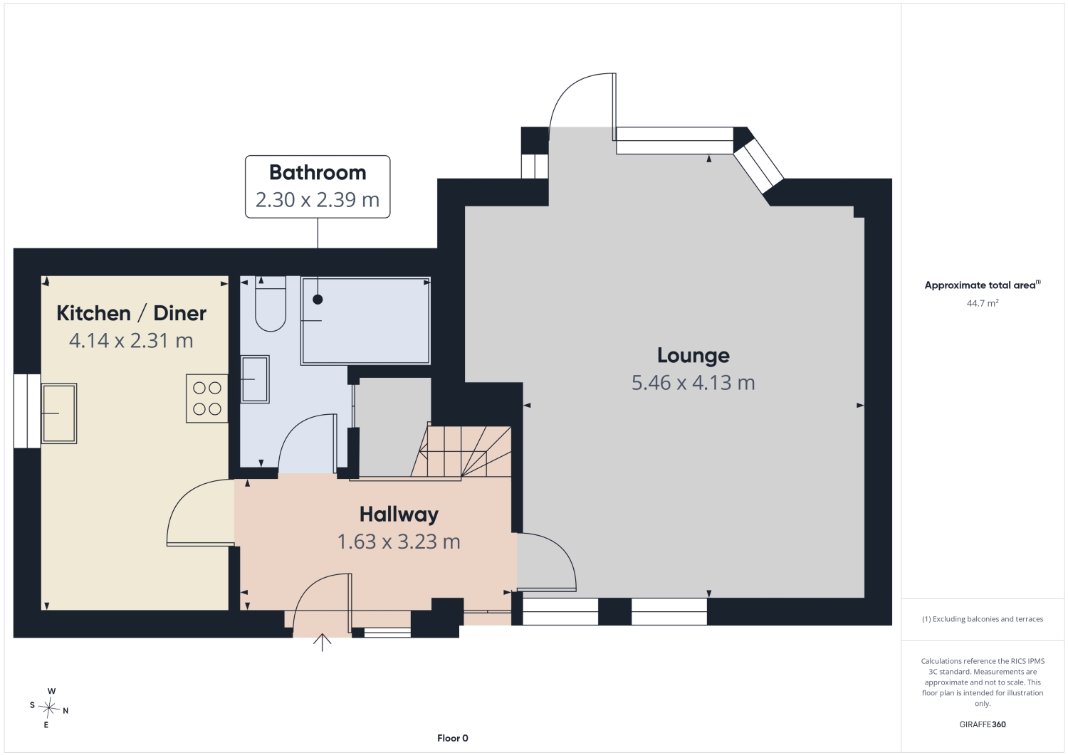 121, B, Earl Shilton floorplan