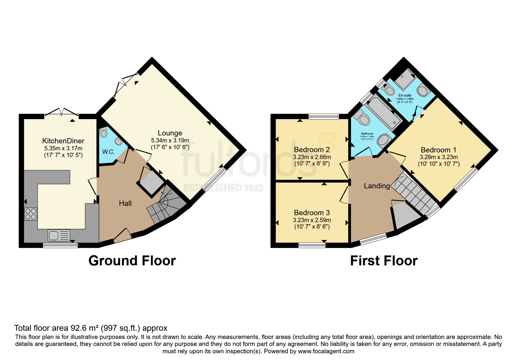 2, Spinners Lane, Totnes floorplan