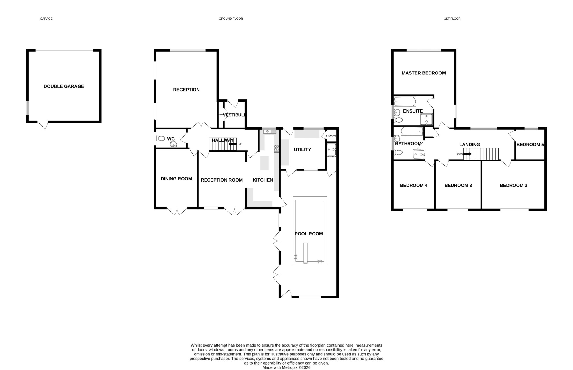 8 The Drive,, Fulwood, Preston floorplan
