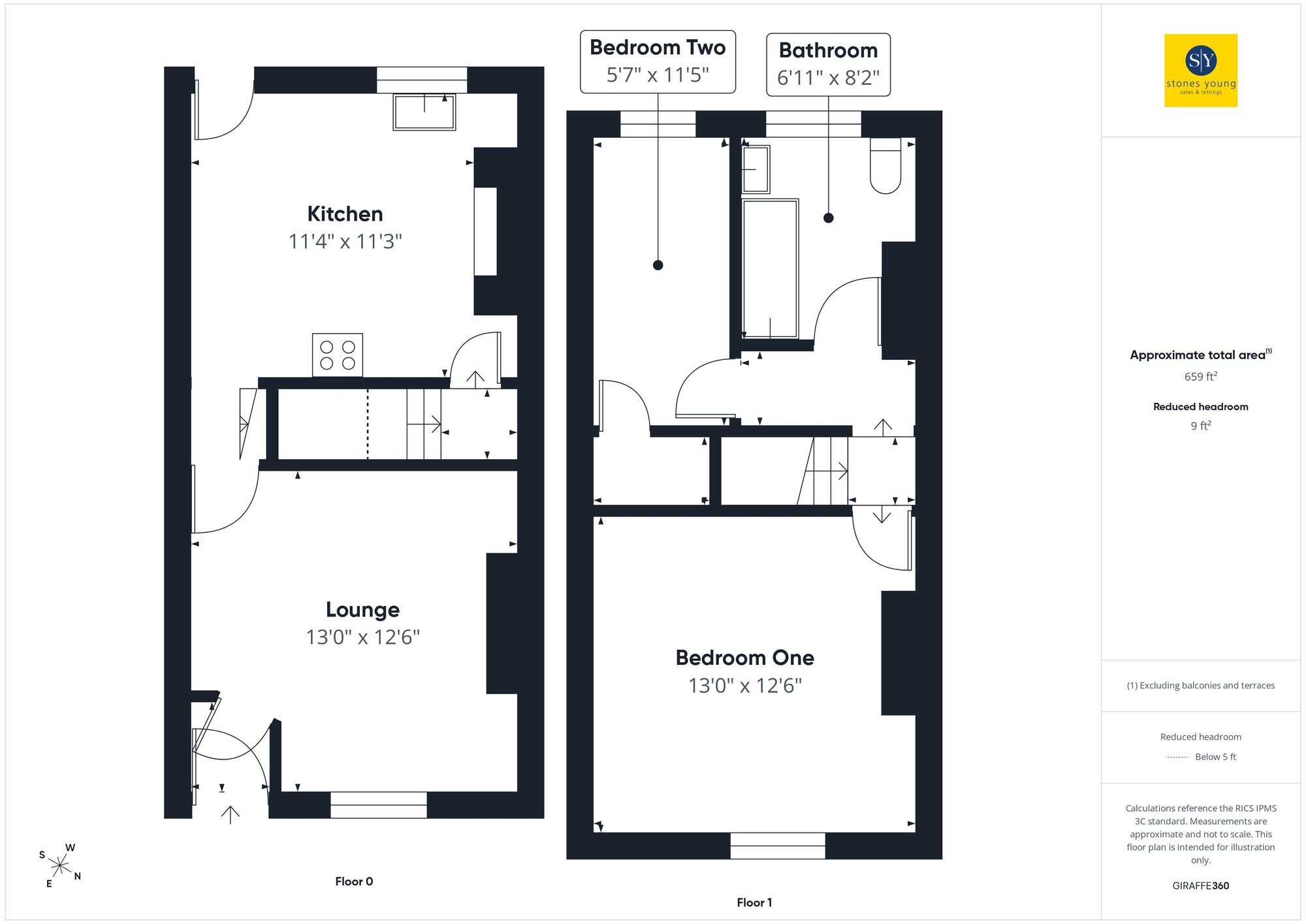 11 Mansion Street South, Accrington floorplan