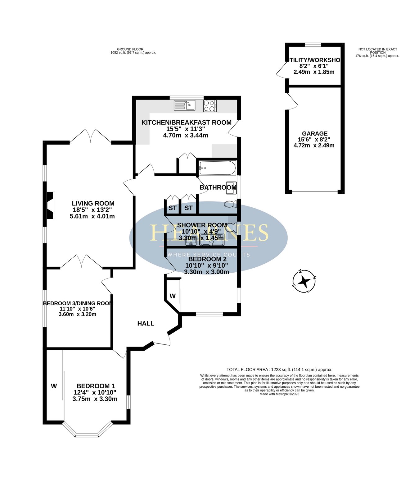 139, New Road, Ferndown floorplan