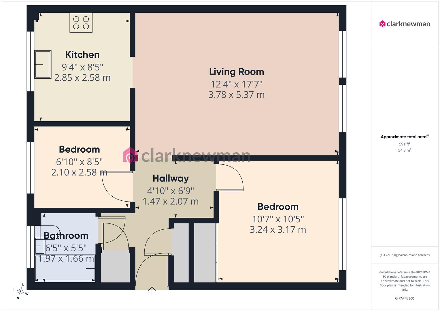 165, Guilfords, Old Harlow floorplan