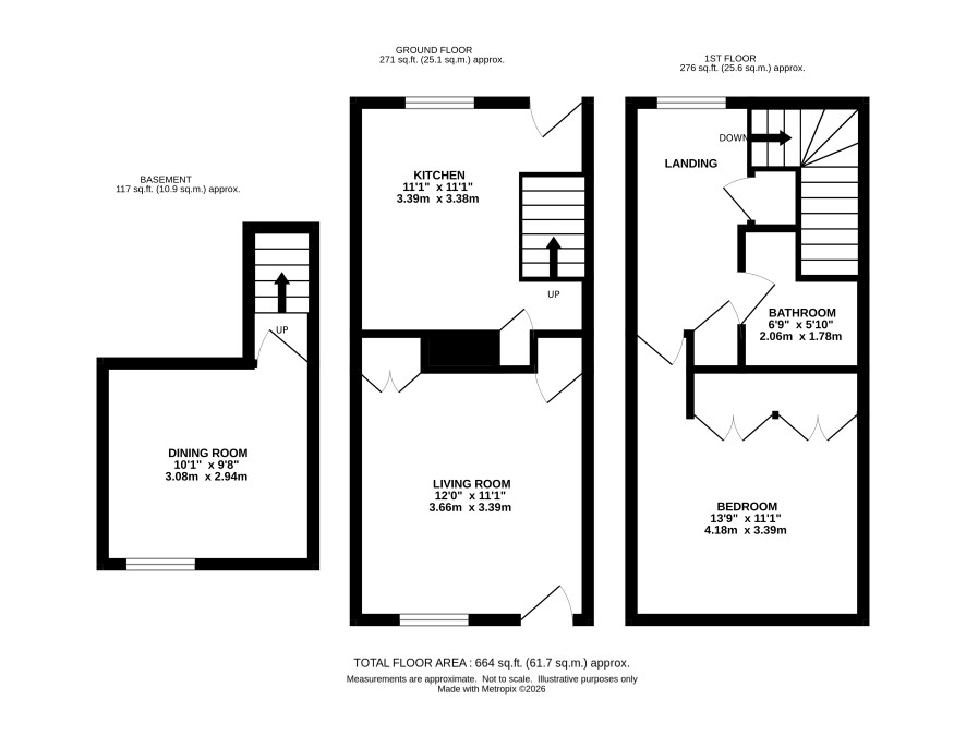 2 Rigbys Court, Norwich floorplan