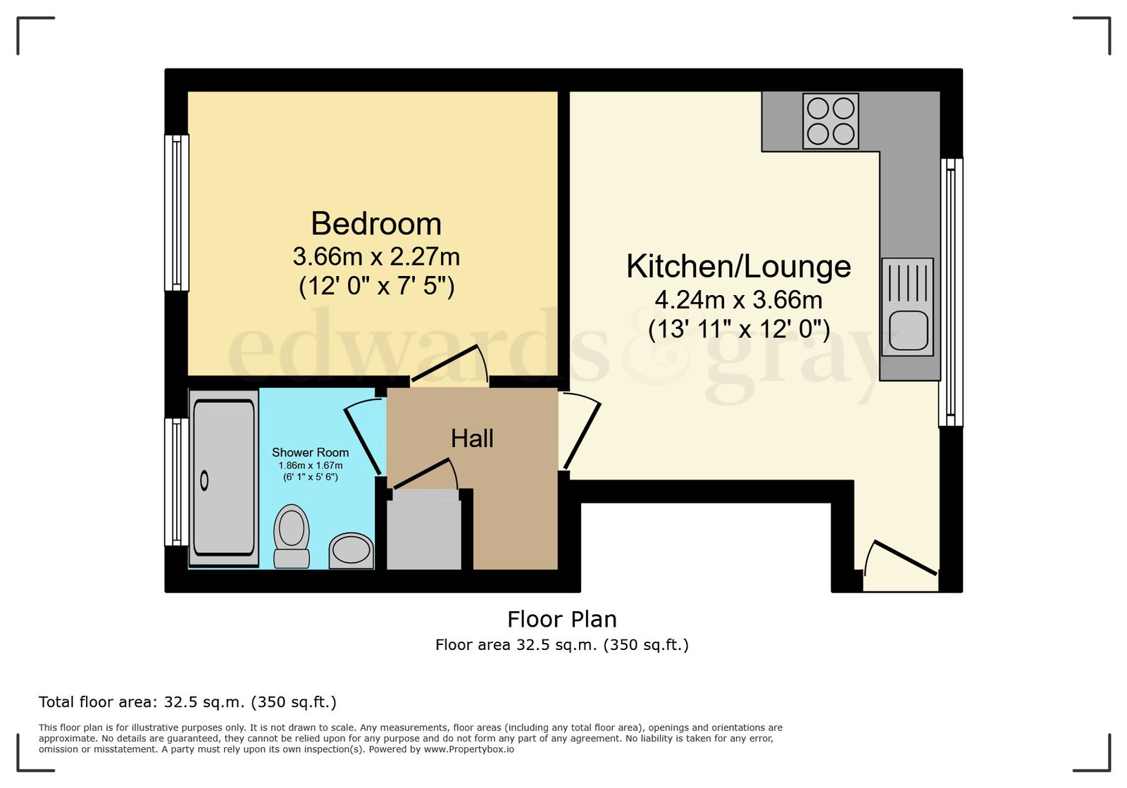 61a, Station Road, Marston Green floorplan