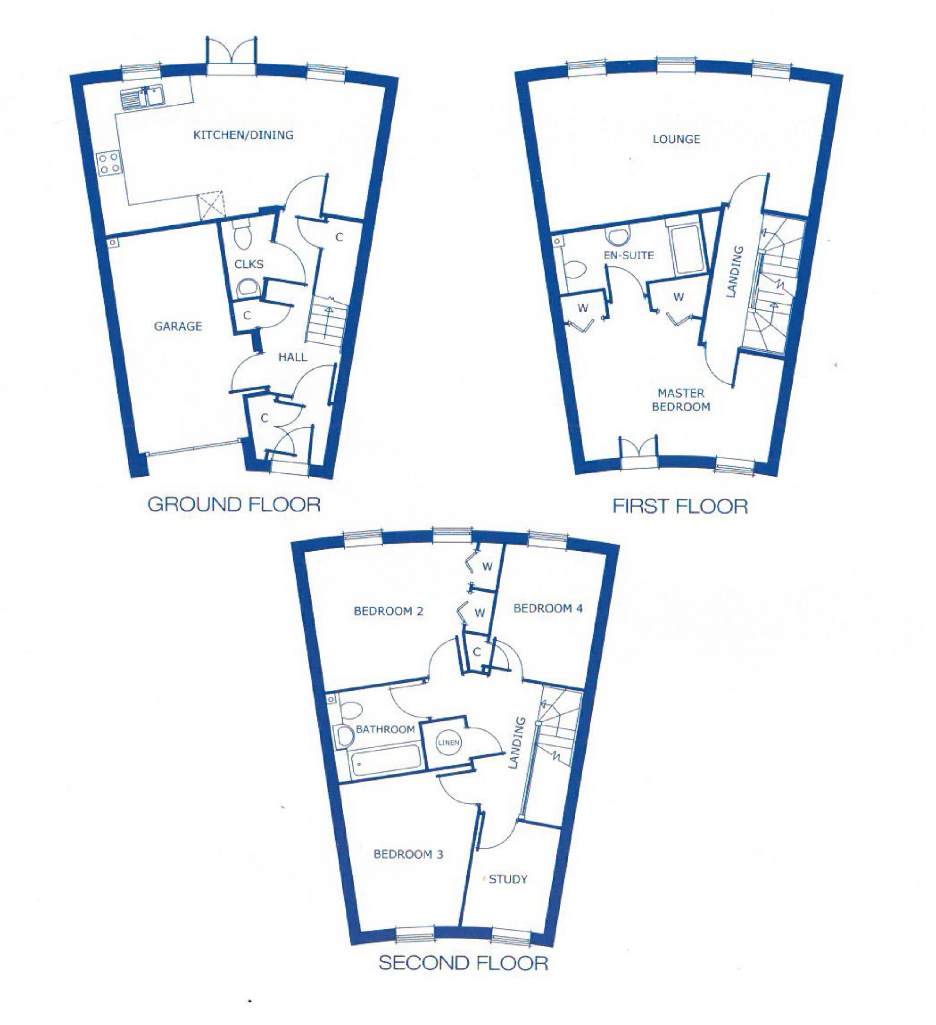 5 Bedrooms End terrace house for sale in The Beacons, Great Ashby, Stevenage, Herts SG1