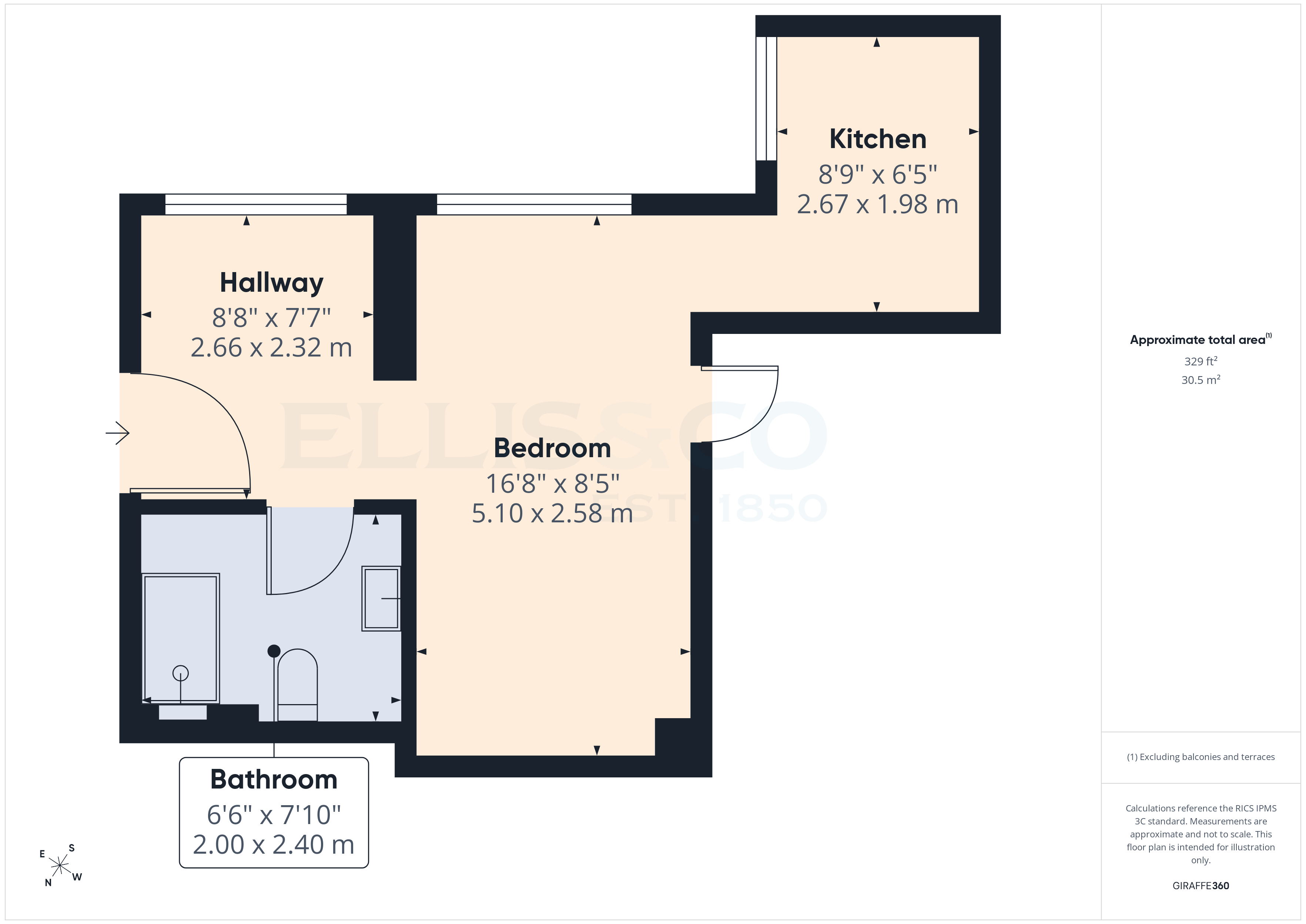 Annexe, 28, Ely Gardens, Kent floorplan