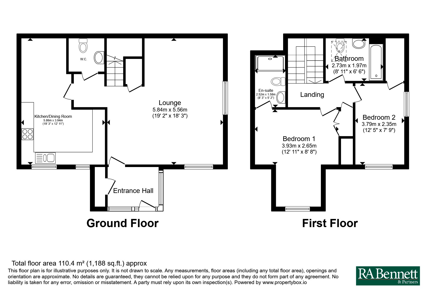 6, Brooke Mews, Warwick floorplan