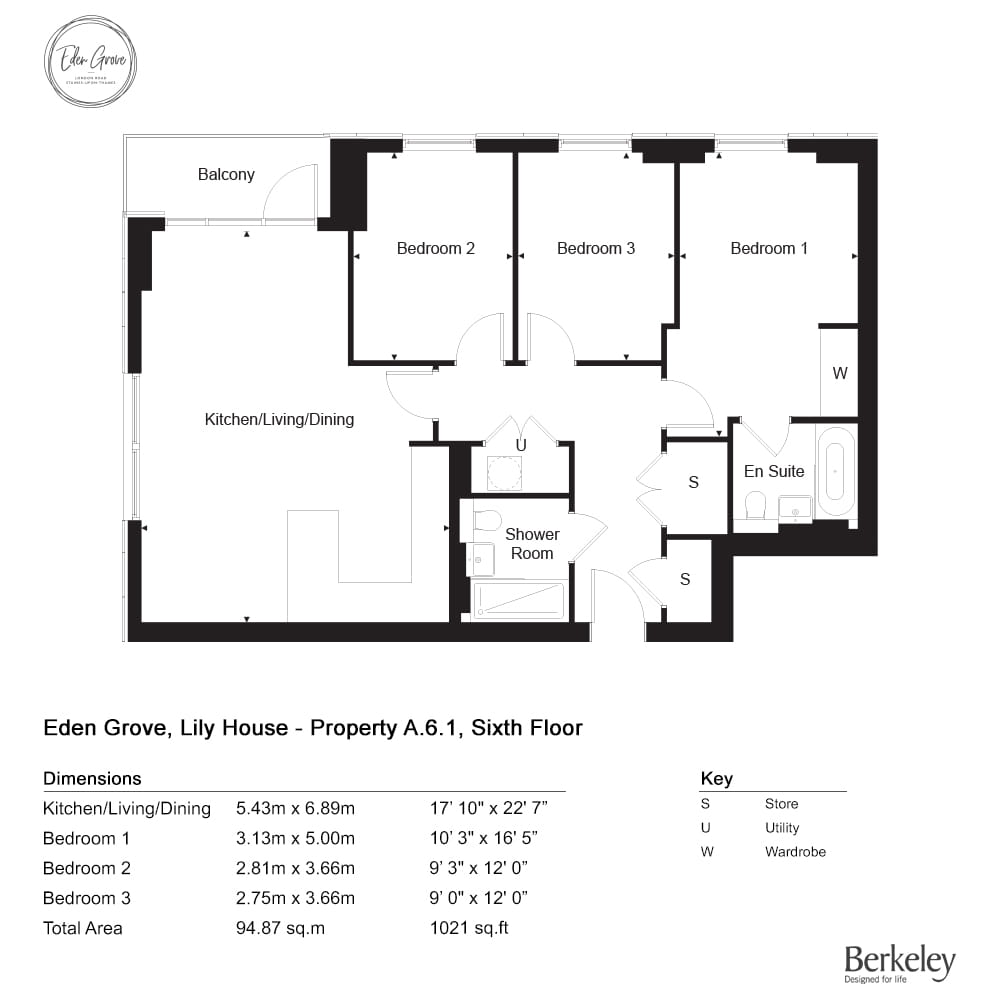 A.6.1, Staines-Upon-Thames, Tw18 4Ab, Staines Upon Thames floorplan