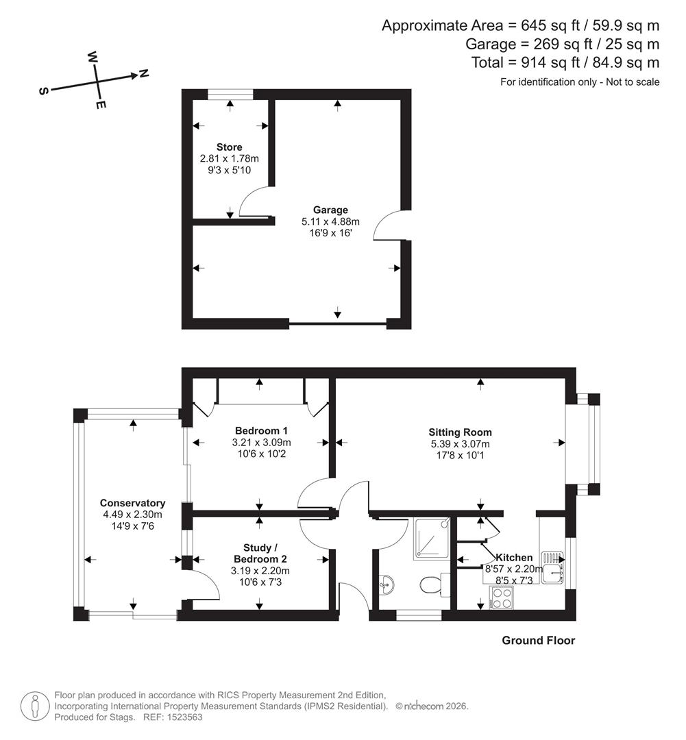 39, Richards Close, Wellington floorplan