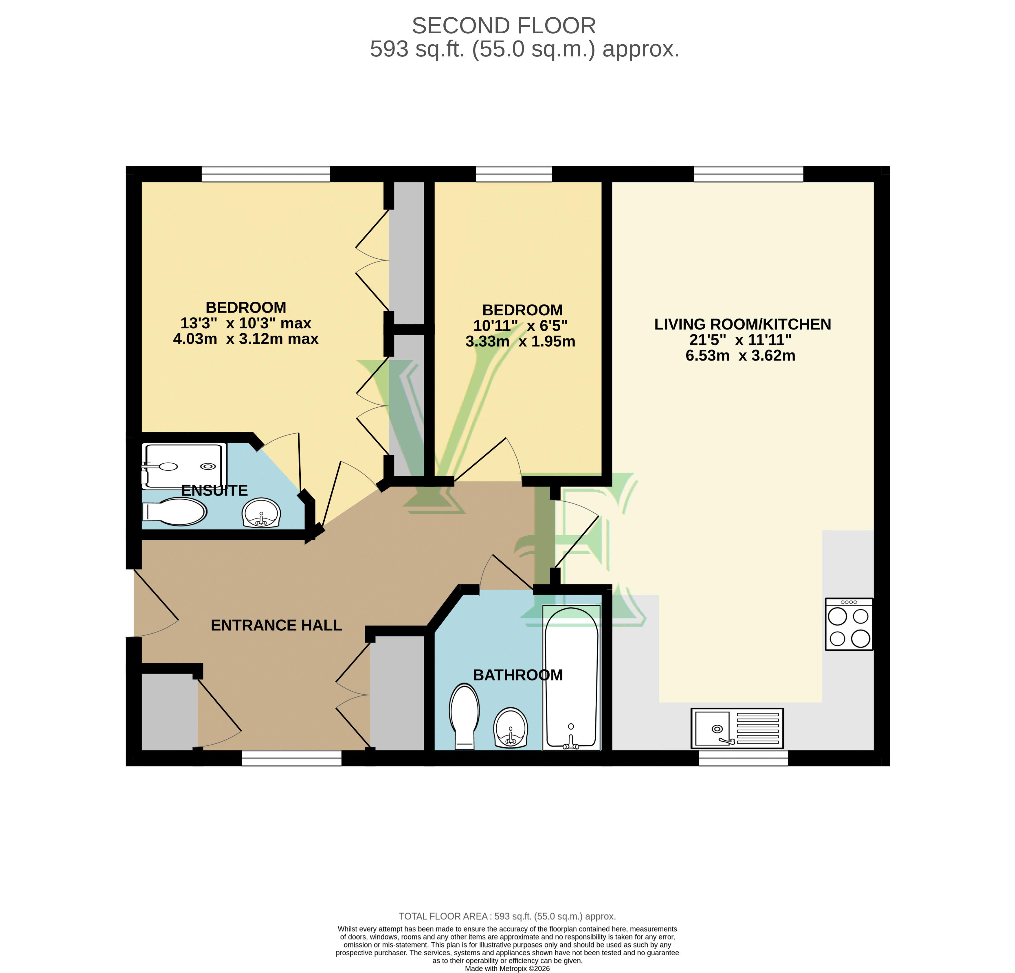 24 Academy Court, Beaconsfield Road, Bexley floorplan