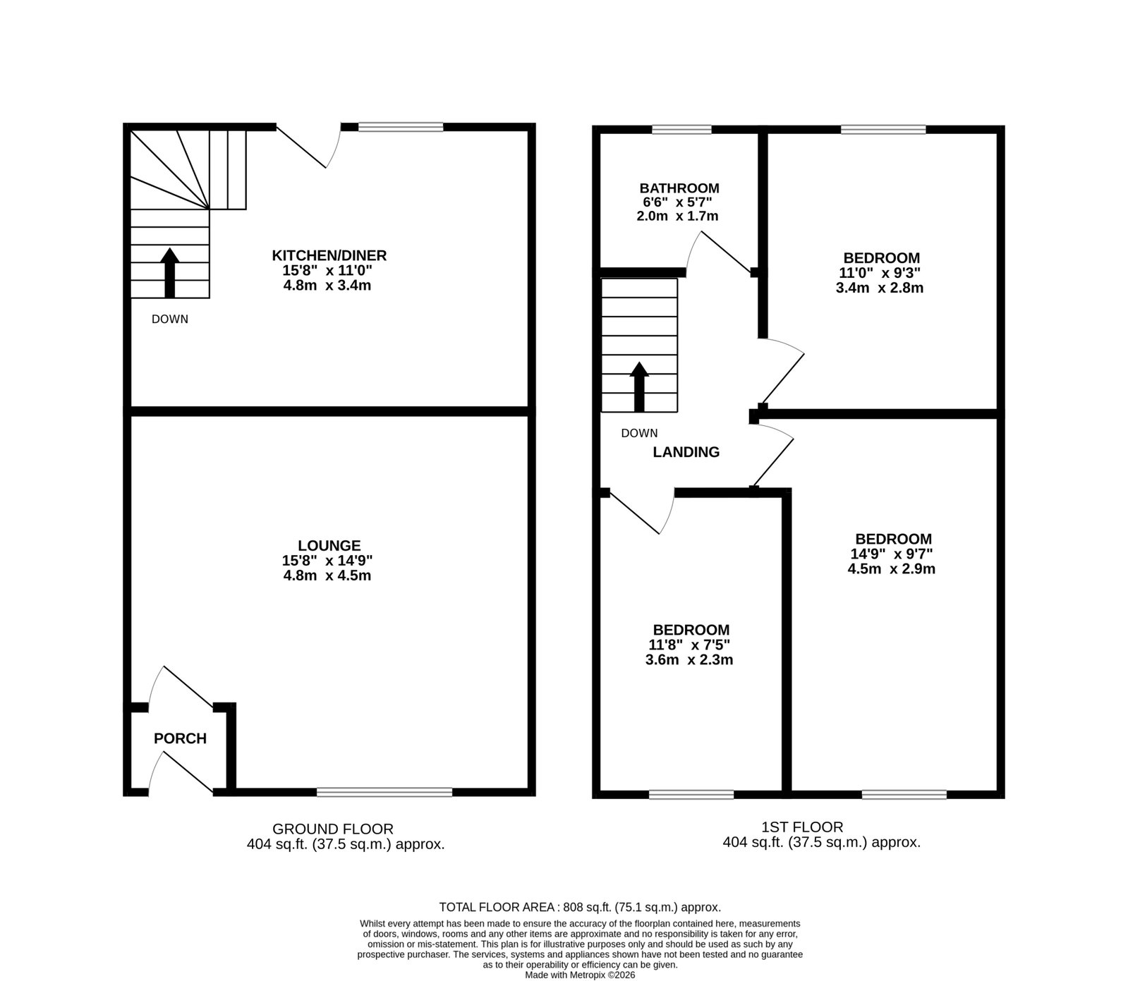 31, Rosehill Street, Heywood floorplan
