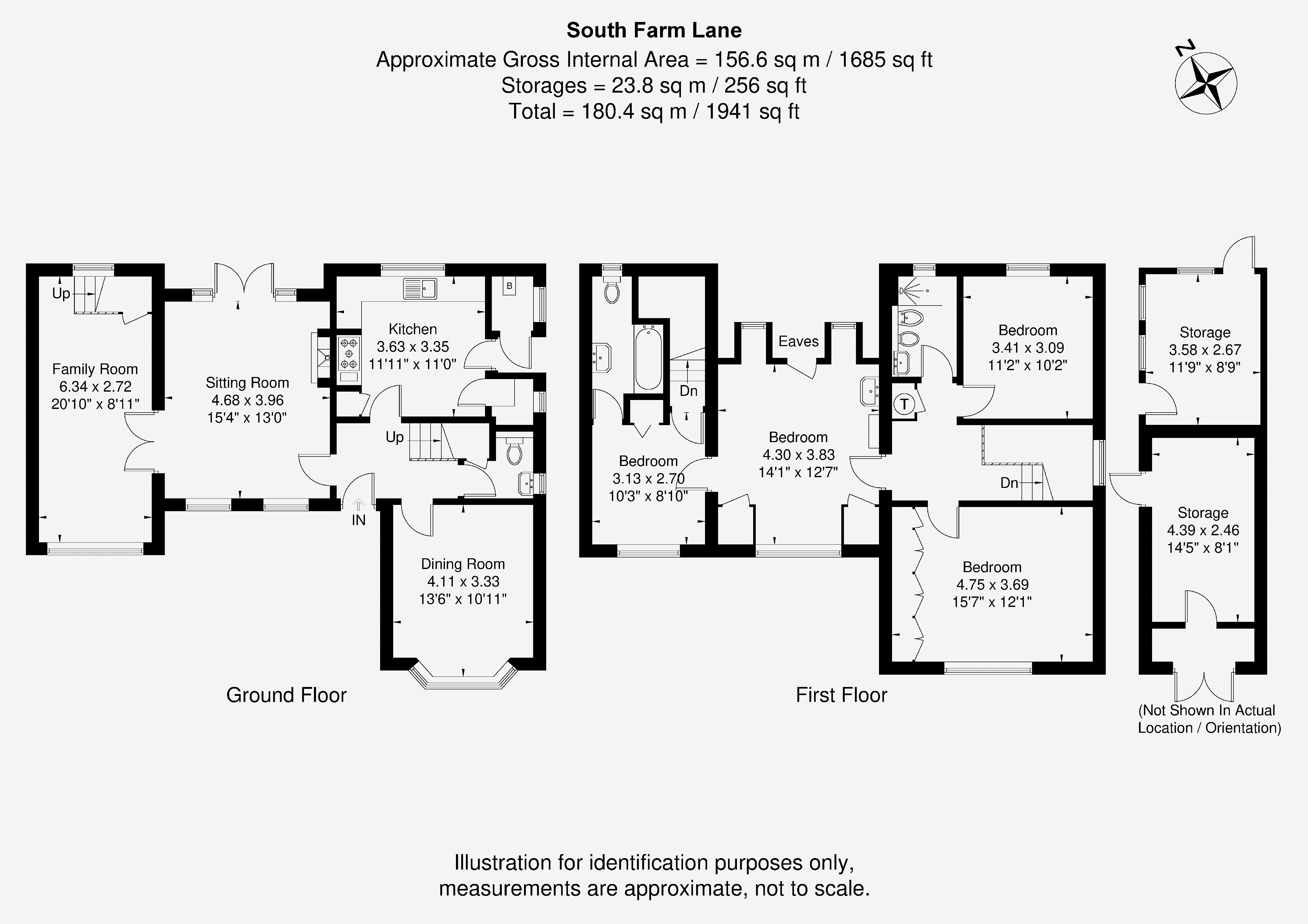 4, South Farm Lane, Bagshot floorplan