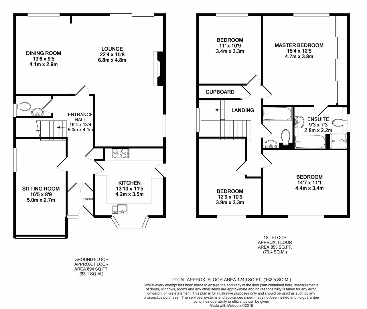 4 Bedrooms  for sale in Alwyn Close, Elstree, Borehamwood WD6