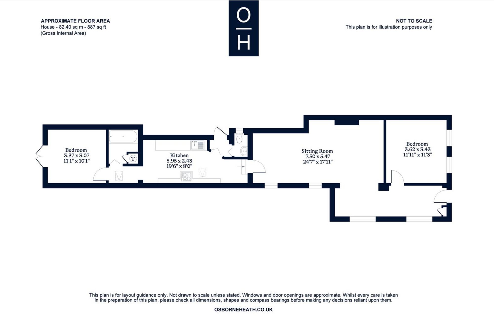 23 Victoria Road, Ascot floorplan