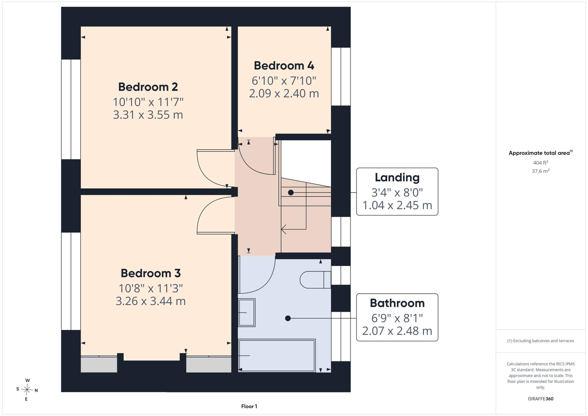 4, Porthamal Gardens, Cardiff floorplan