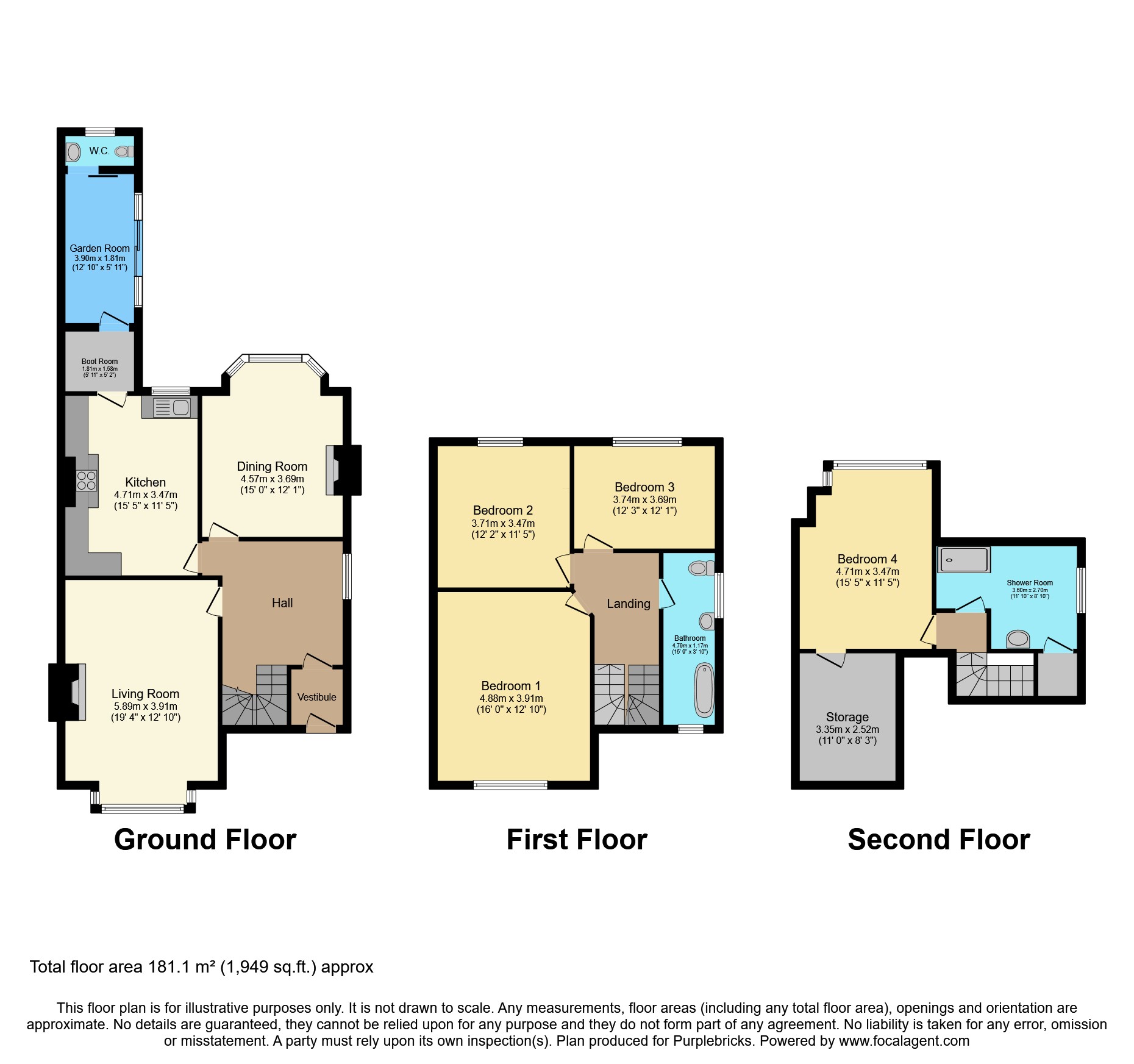 28, Harrison Drive, Wallasey floorplan