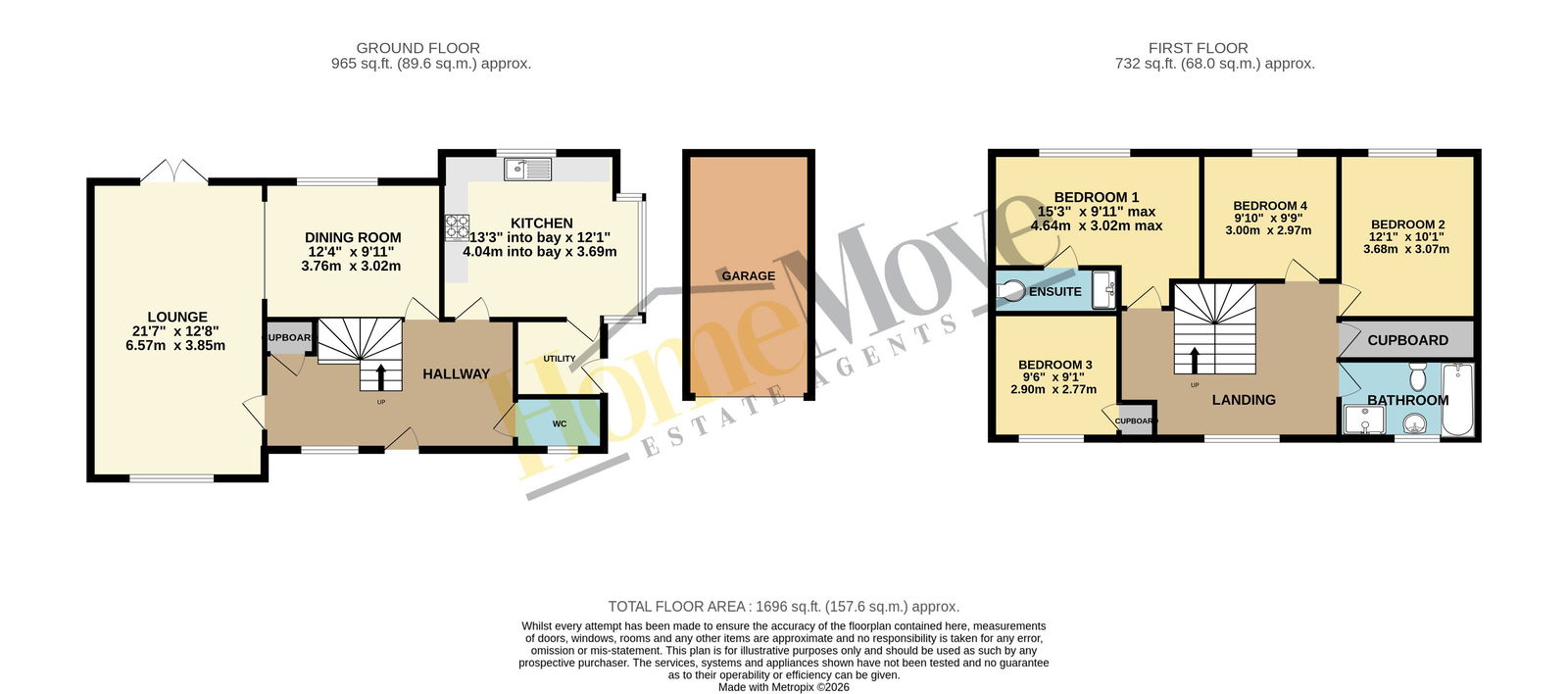 9, Pleasance Way, Louth floorplan