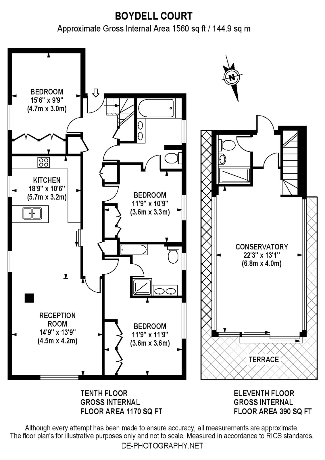 3 Bedrooms Flat to rent in Boydell Court, St. Johns Wood Park, London NW8