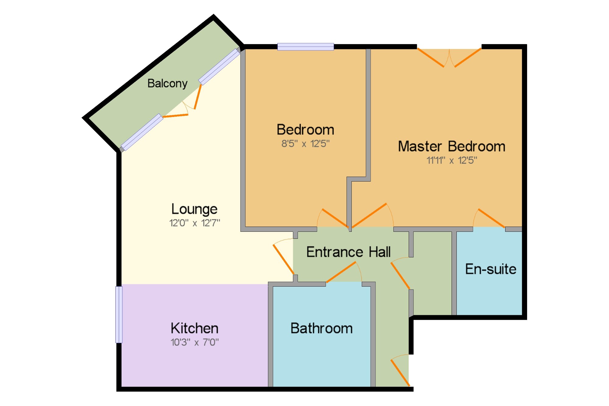 2 Bedrooms Flat for sale in Ascot Drive, Letchworth Garden City, Hertfordshire SG6