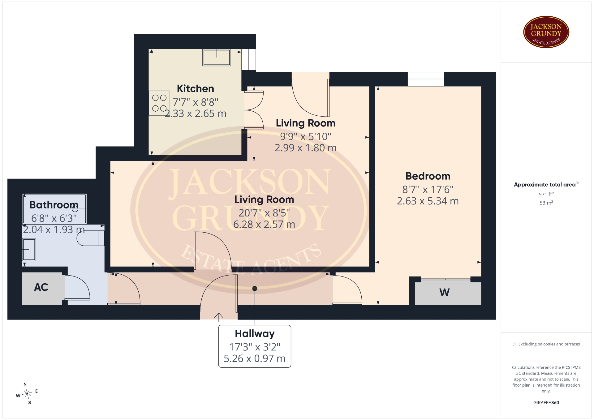 Flat 2 Albion Court, Albion Place, Northampton floorplan
