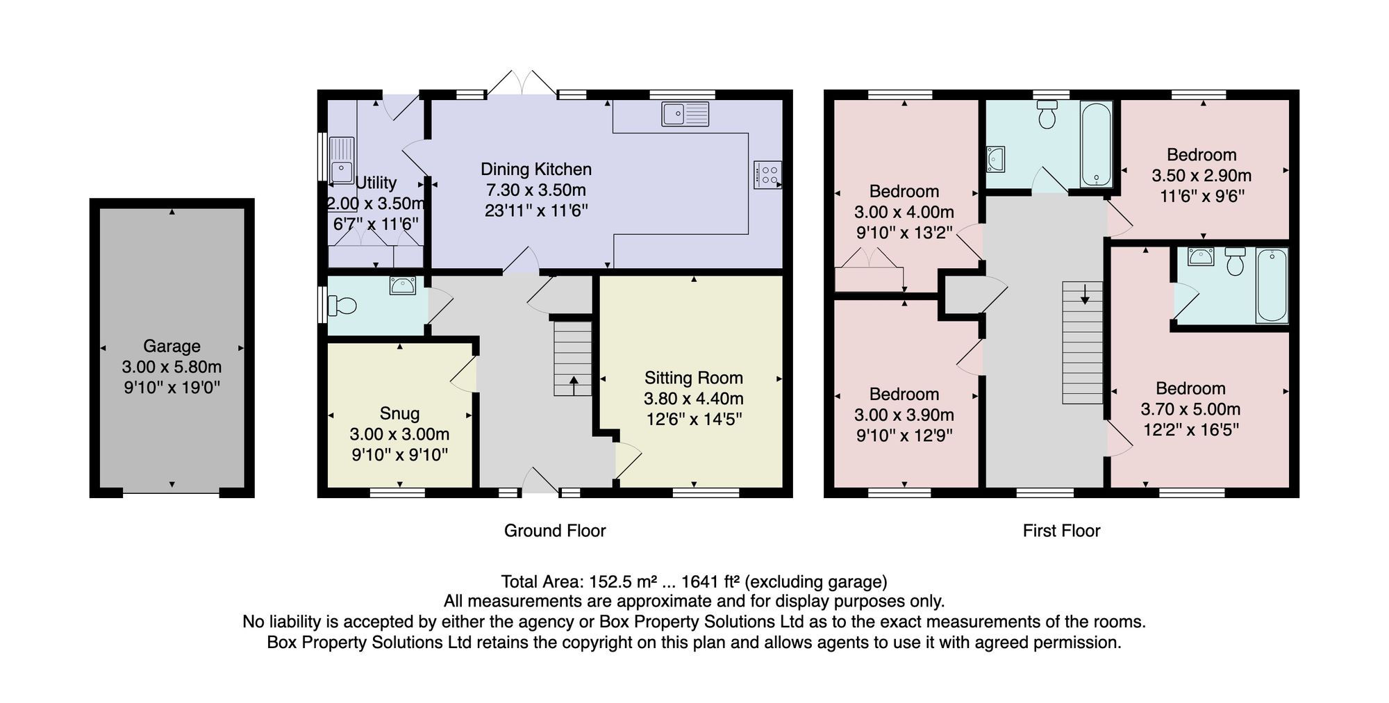6 Harewood Close, York floorplan