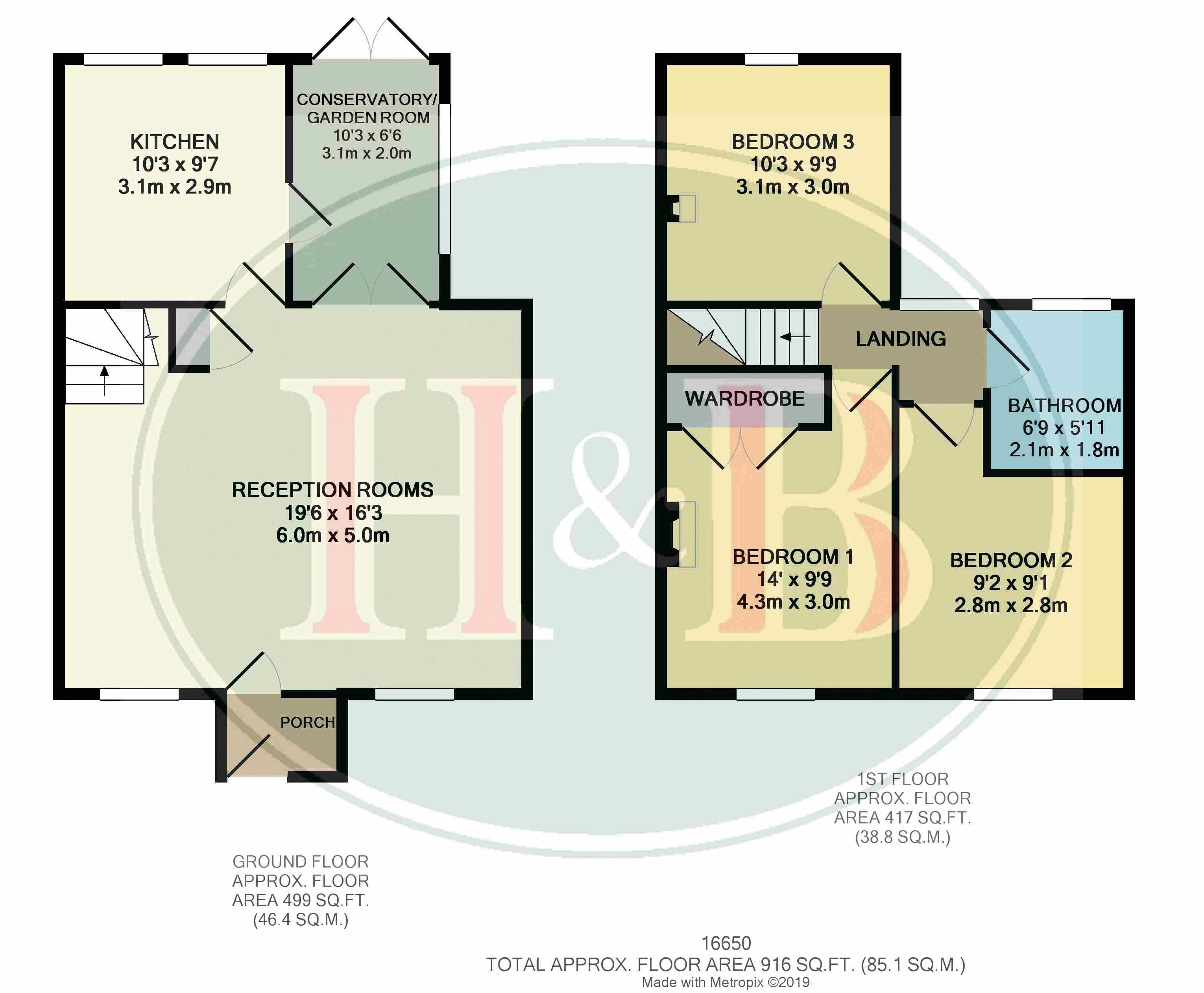 3 Bedrooms End terrace house for sale in High Street, Old Harlow, Essex CM17