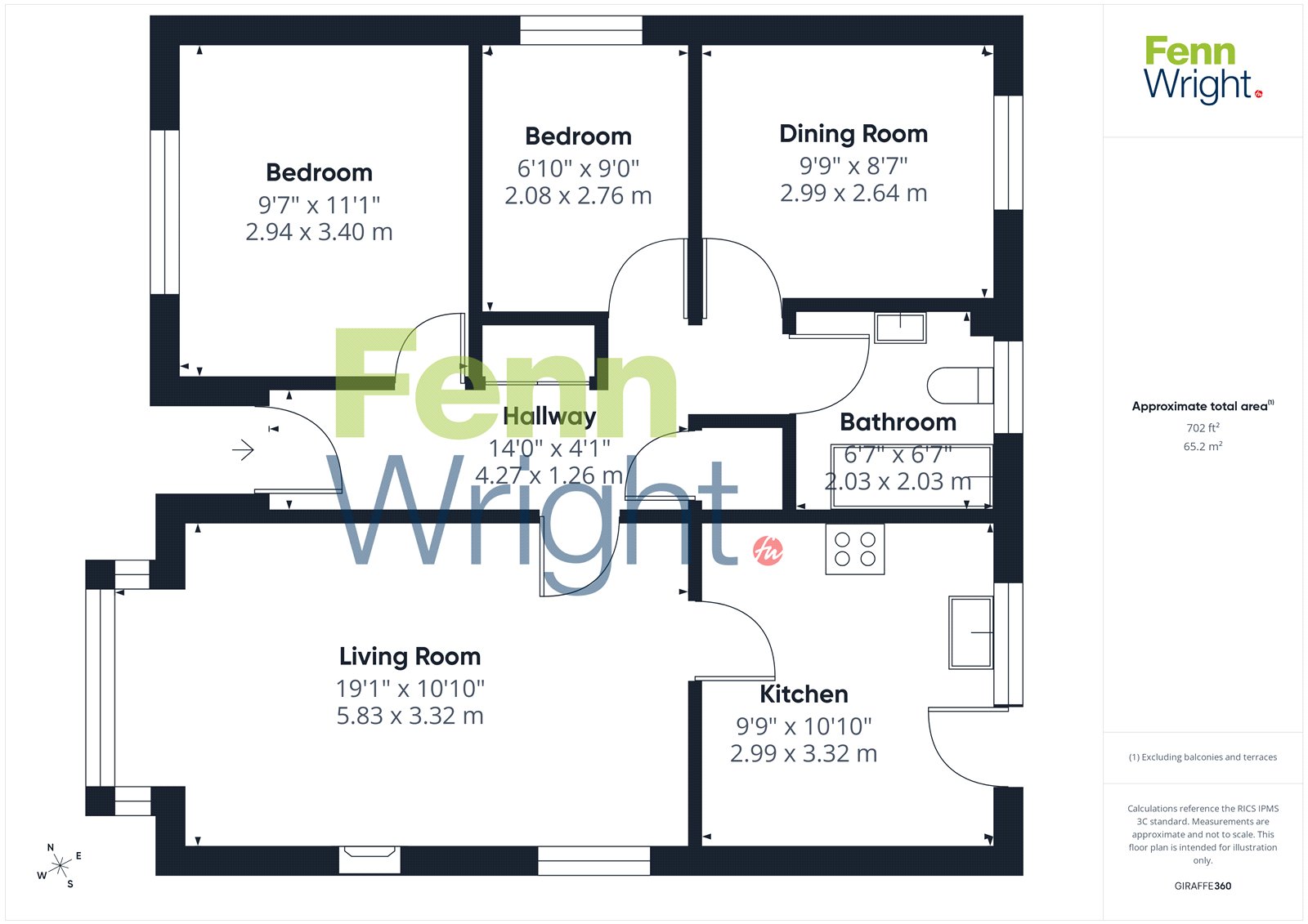 9, The Kempsters, Felixstowe floorplan