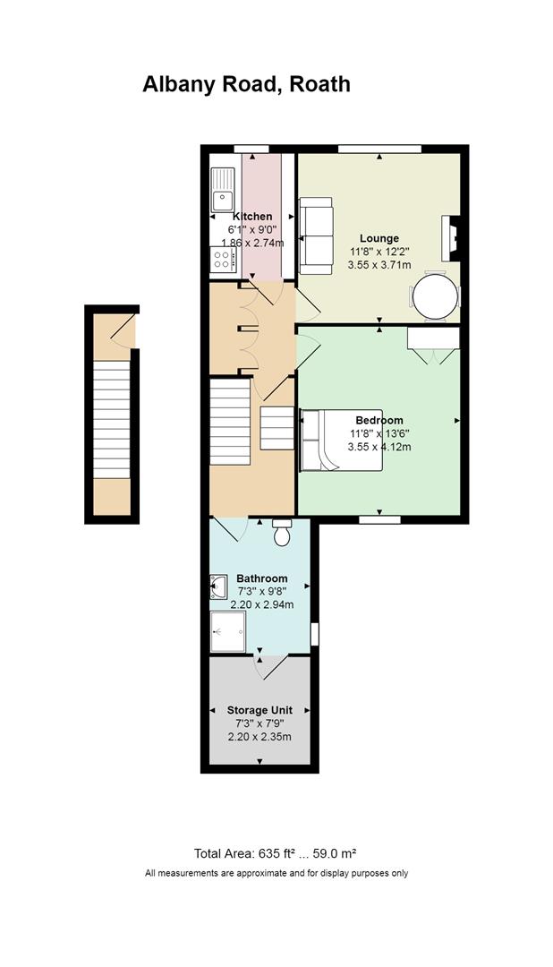 E, 183, Albany Road, Cardiff floorplan