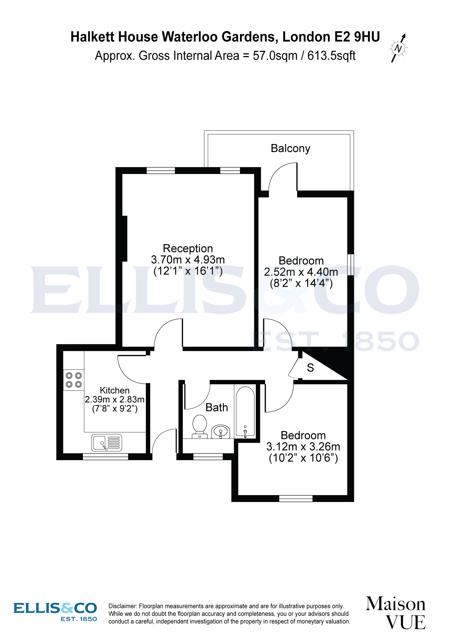 Halkett House, London floorplan