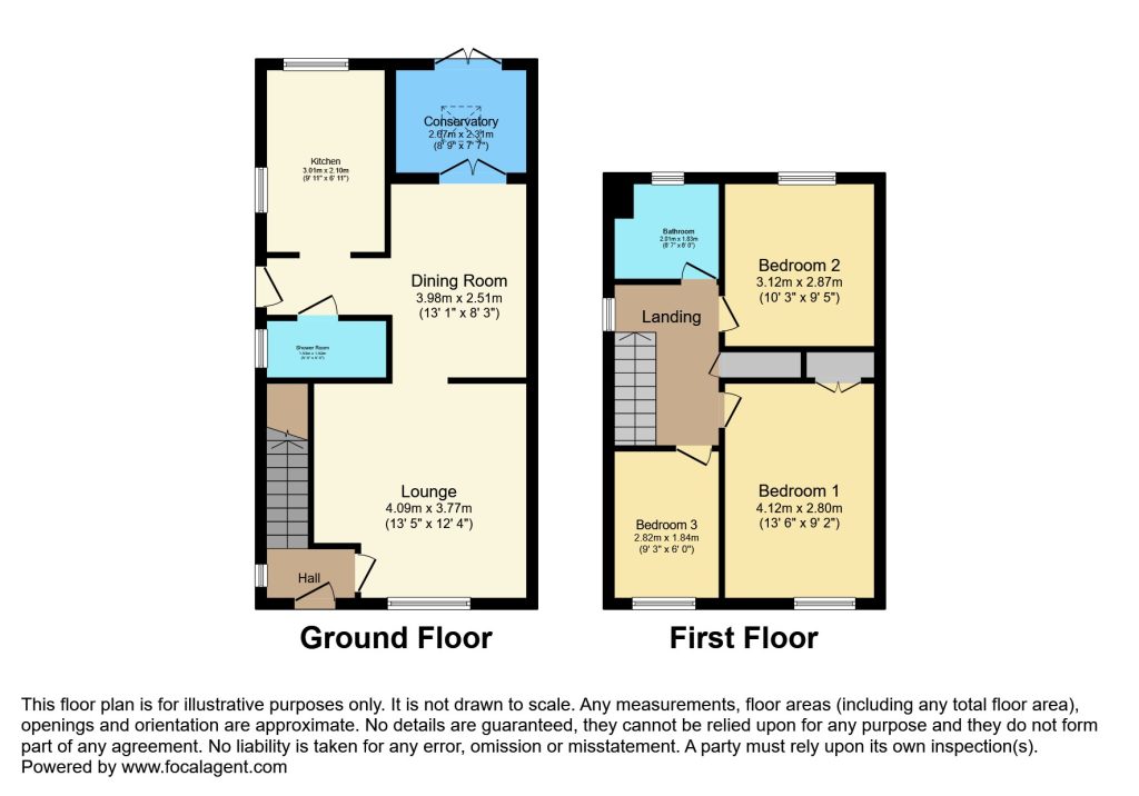2, Fairhaven Close, Cardiff floorplan