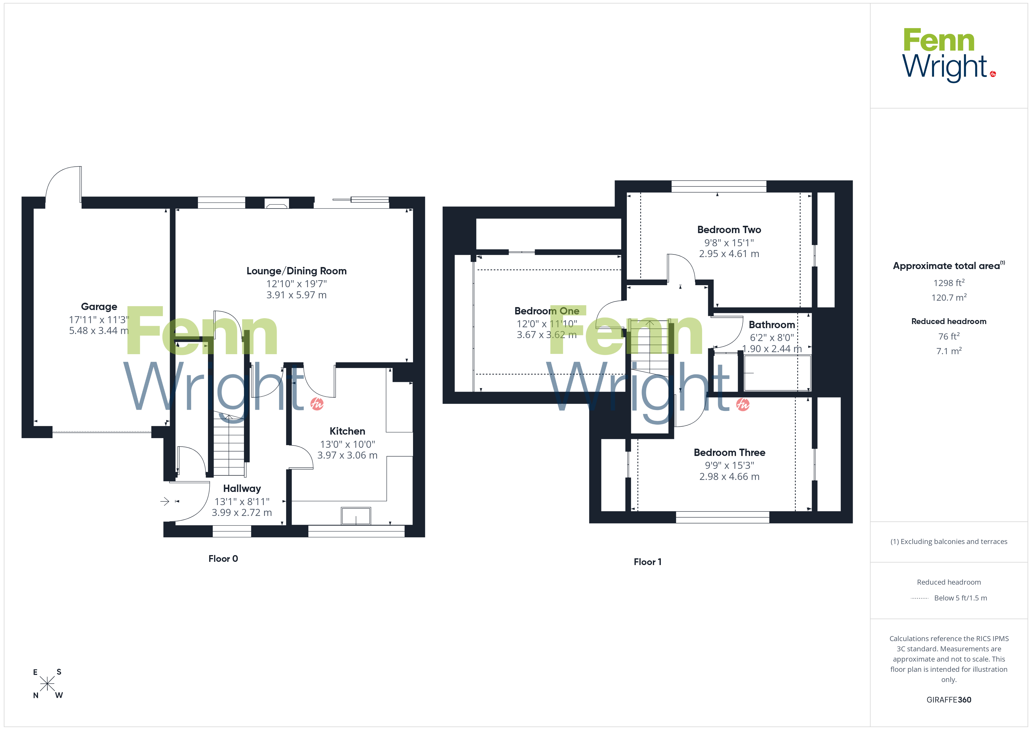 1, Moulton Close, Suffolk floorplan