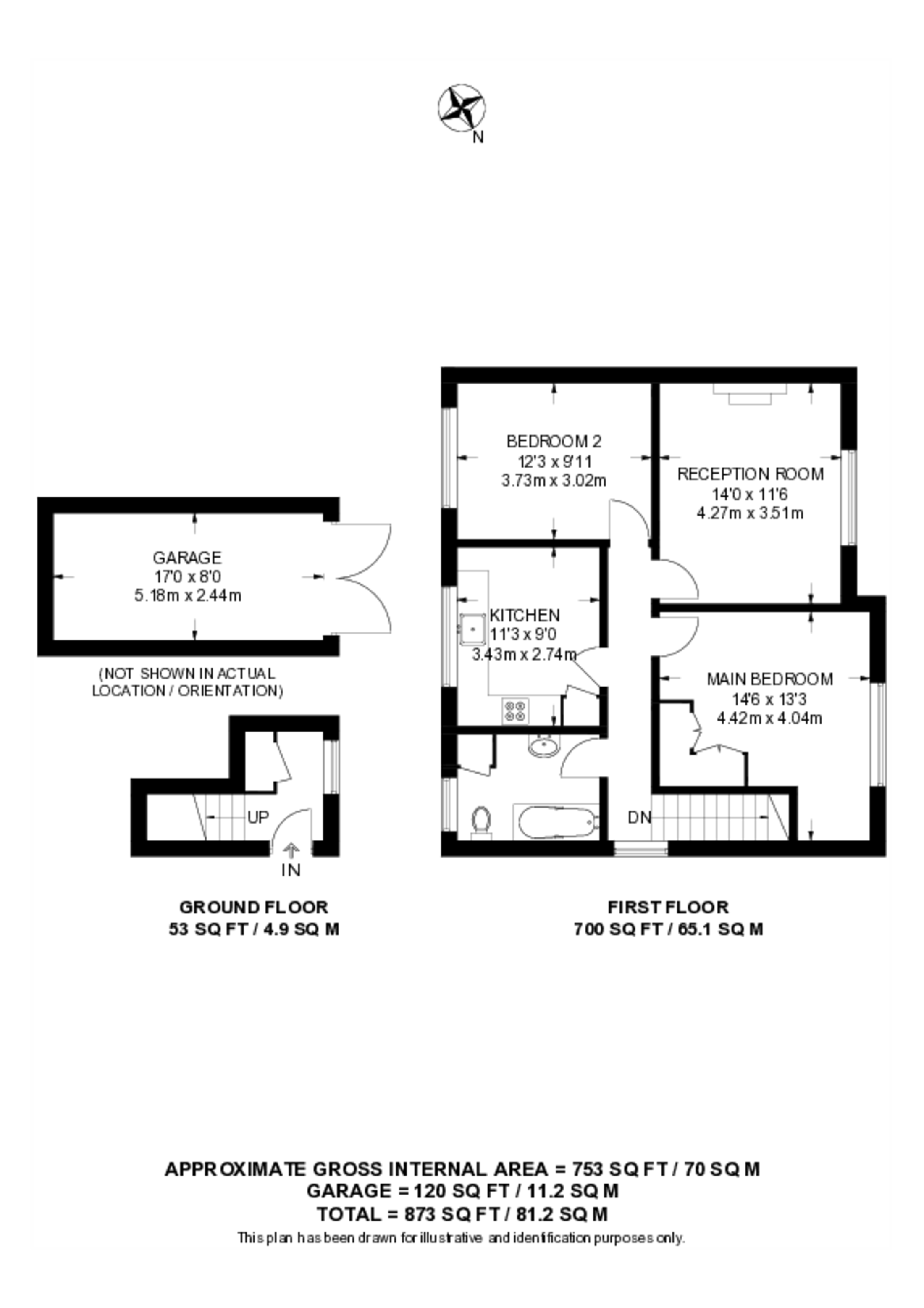 Lake Road, Wimbledon floorplan