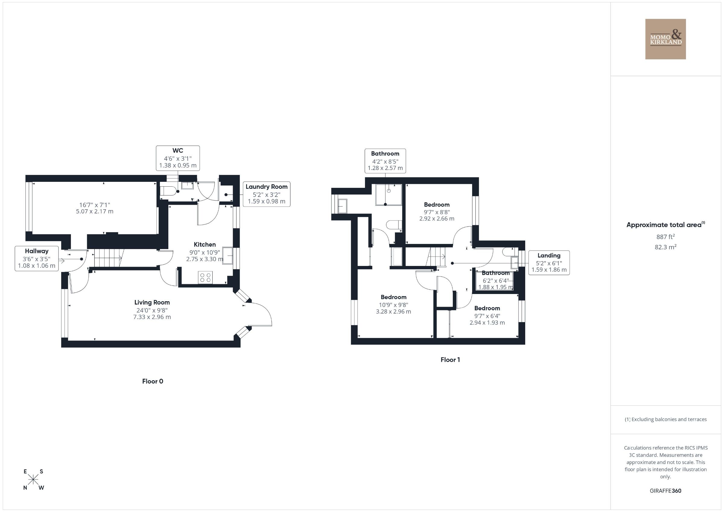 23 Dornoch Drive, Glasgow floorplan