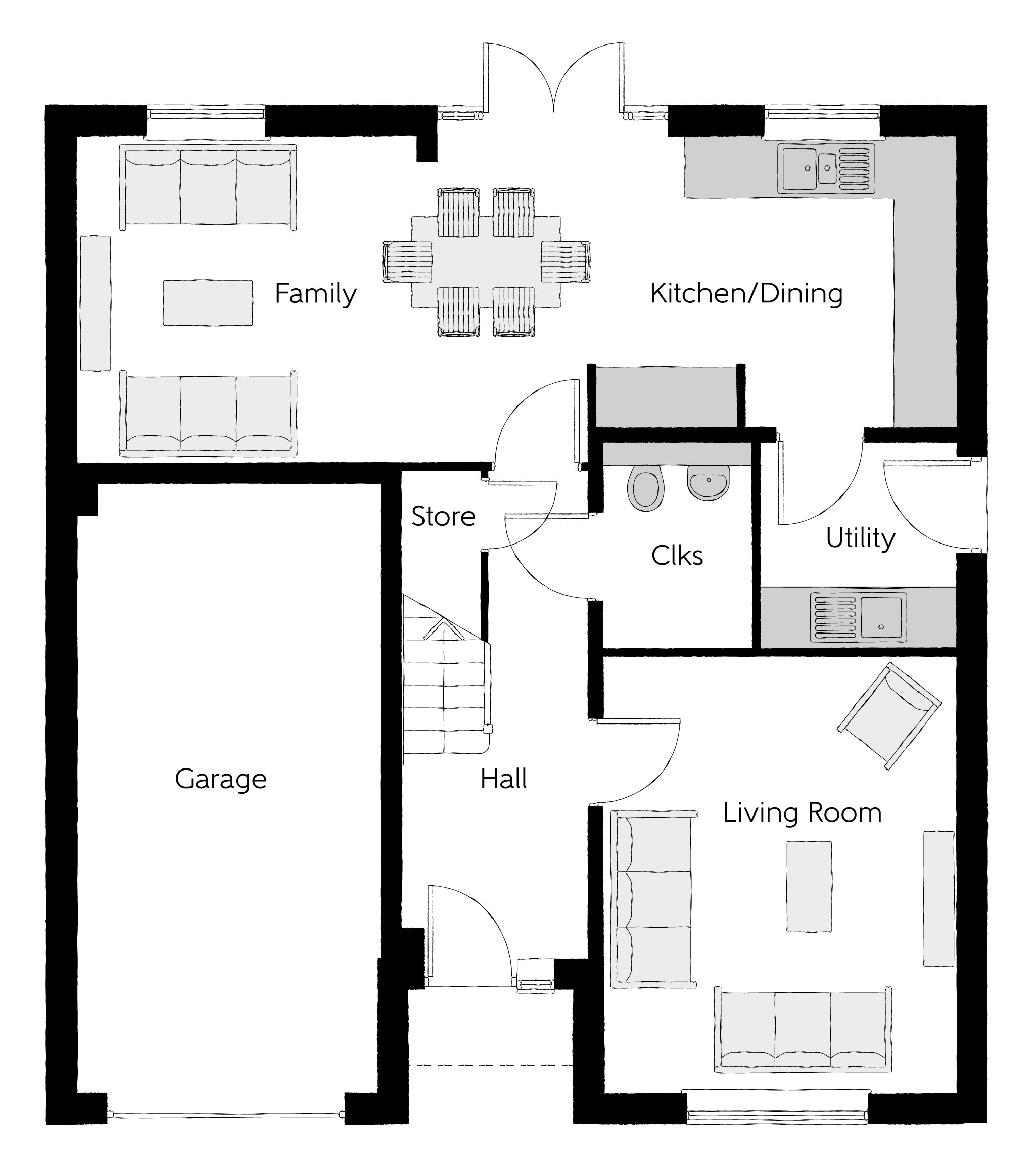 276, Lower Callerton, Newcastle Upon Tyne floorplan
