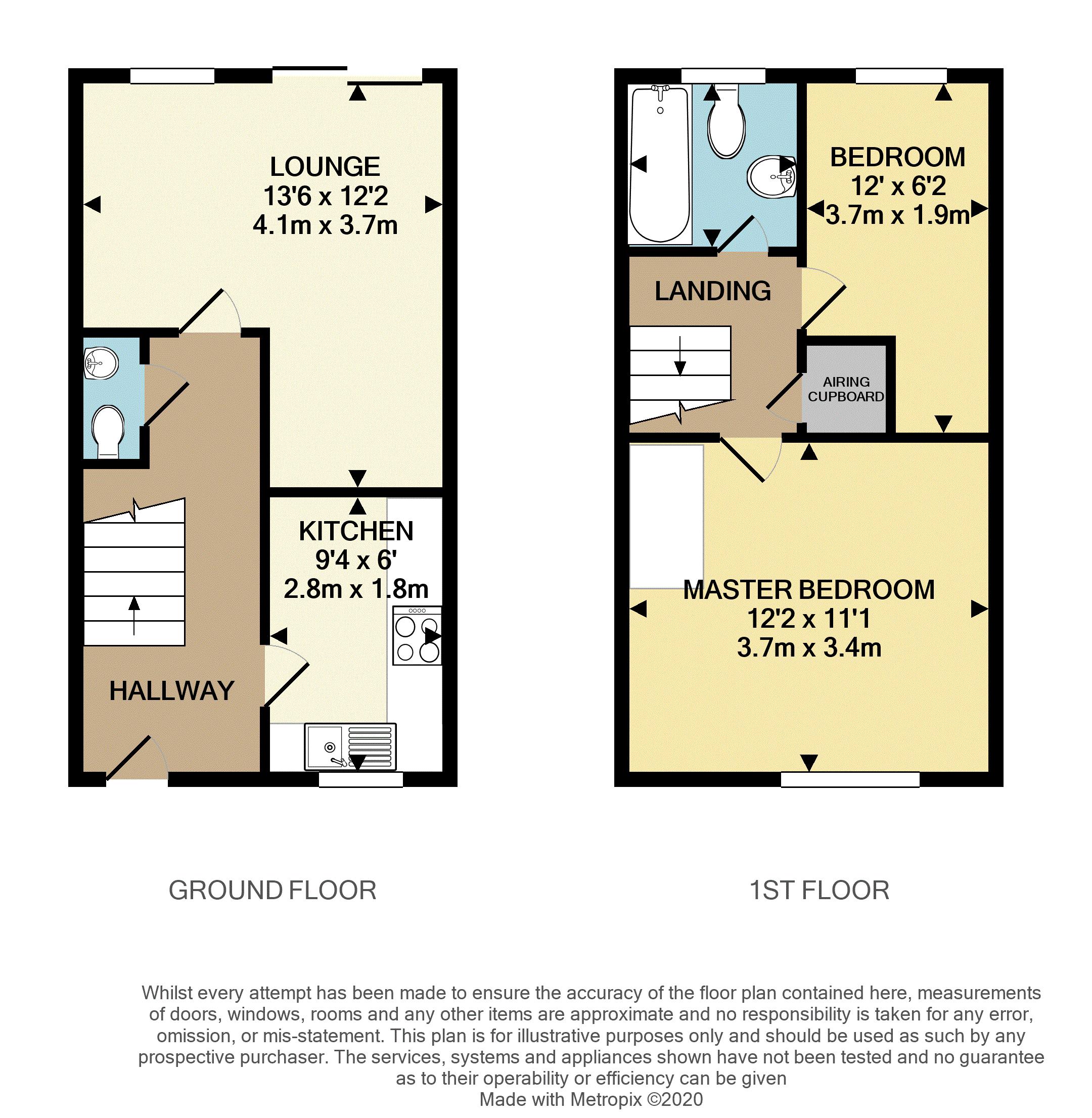 23, Roman Way, Scunthorpe floorplan