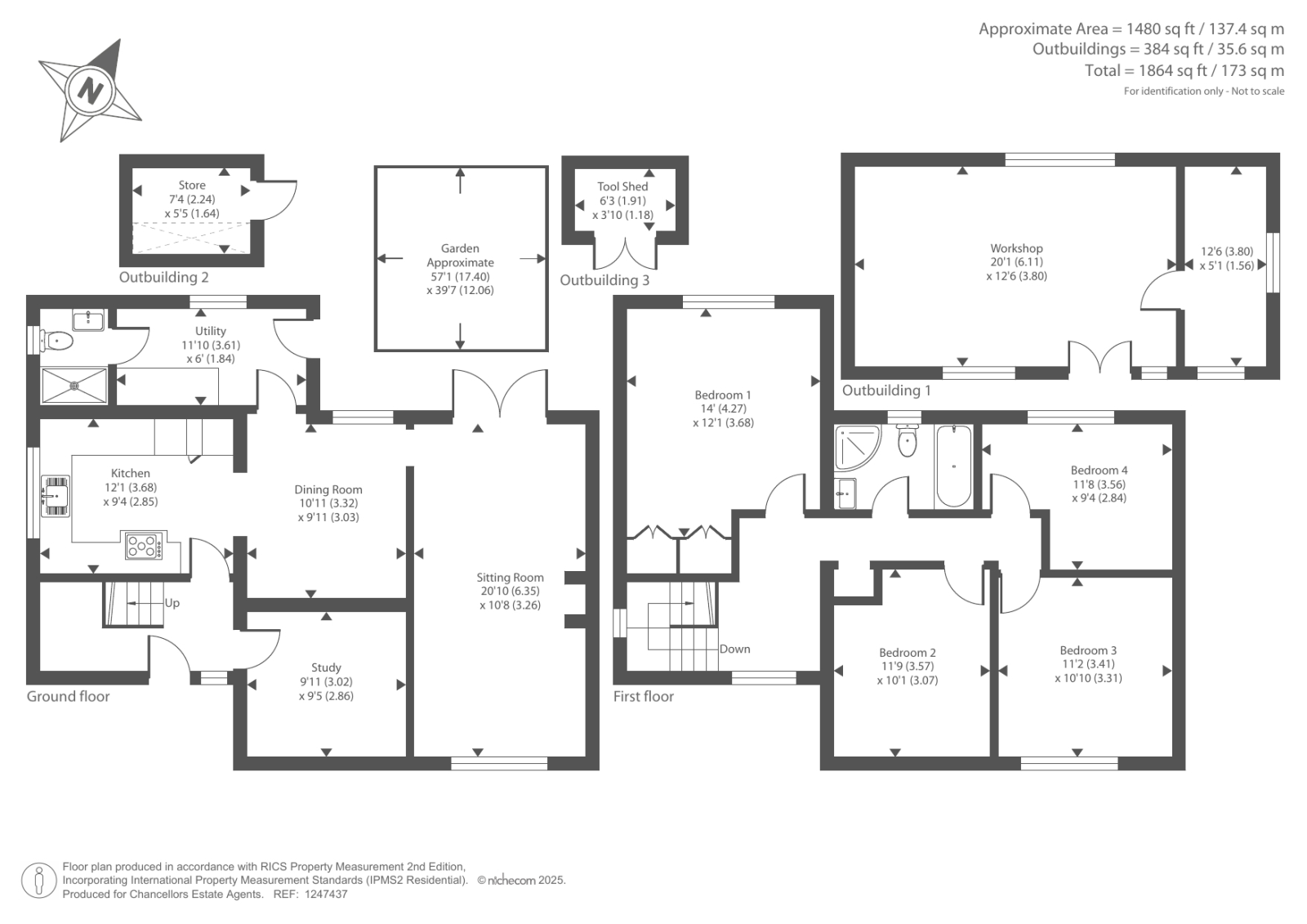 43 FANE DRIVE, Berinsfield, Wallingford floorplan