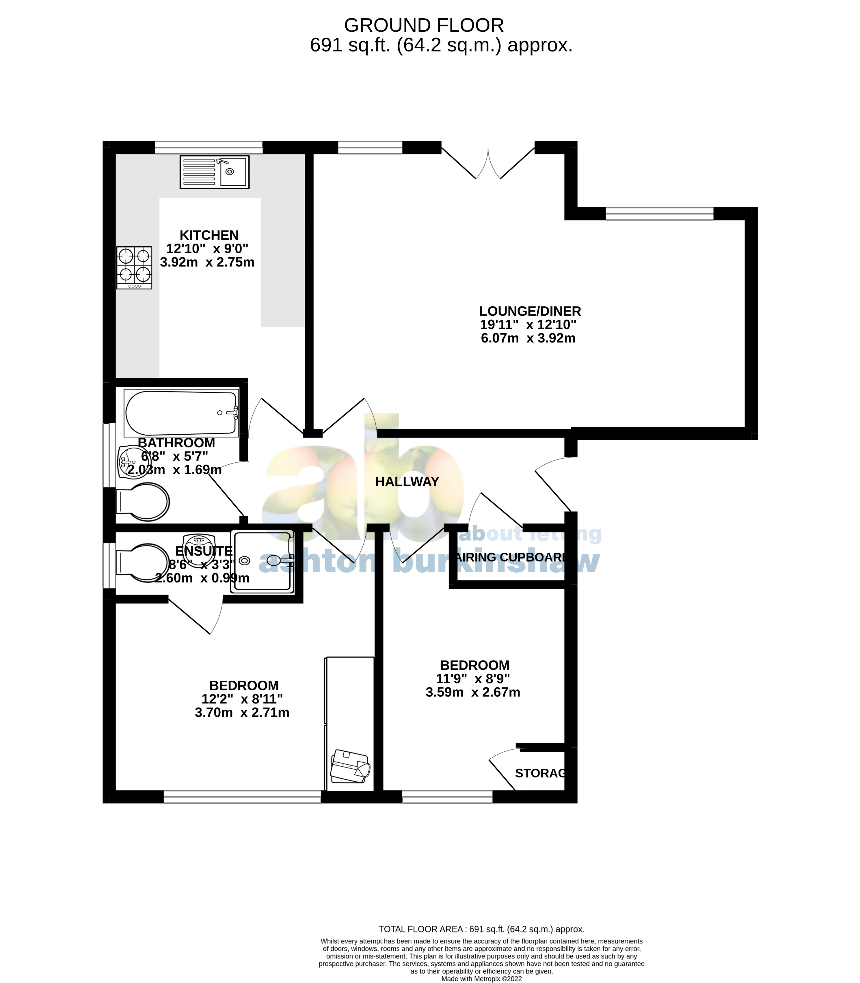 Flat 15, Crowborough floorplan
