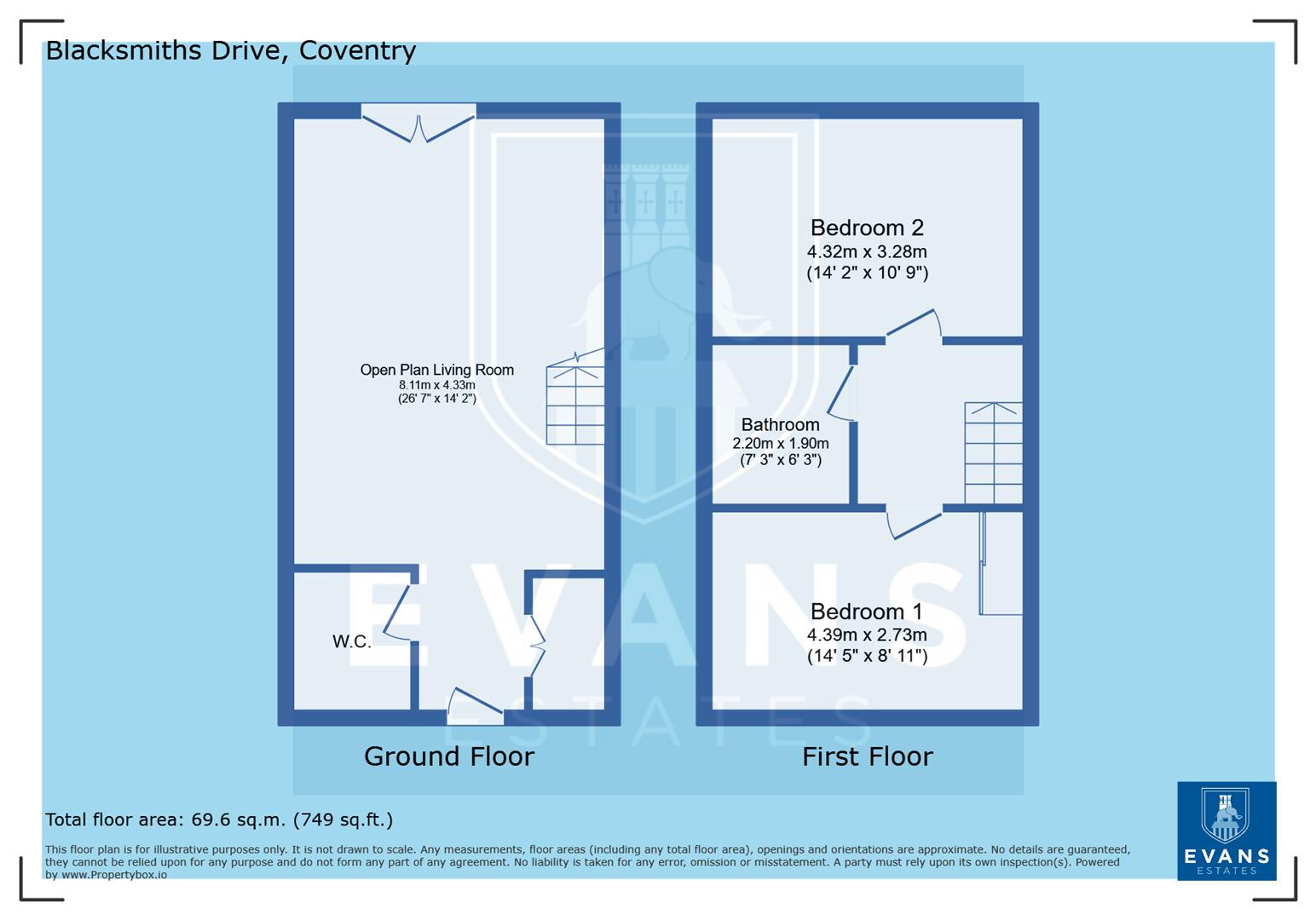 31, Blacksmiths Drive, Coventry floorplan