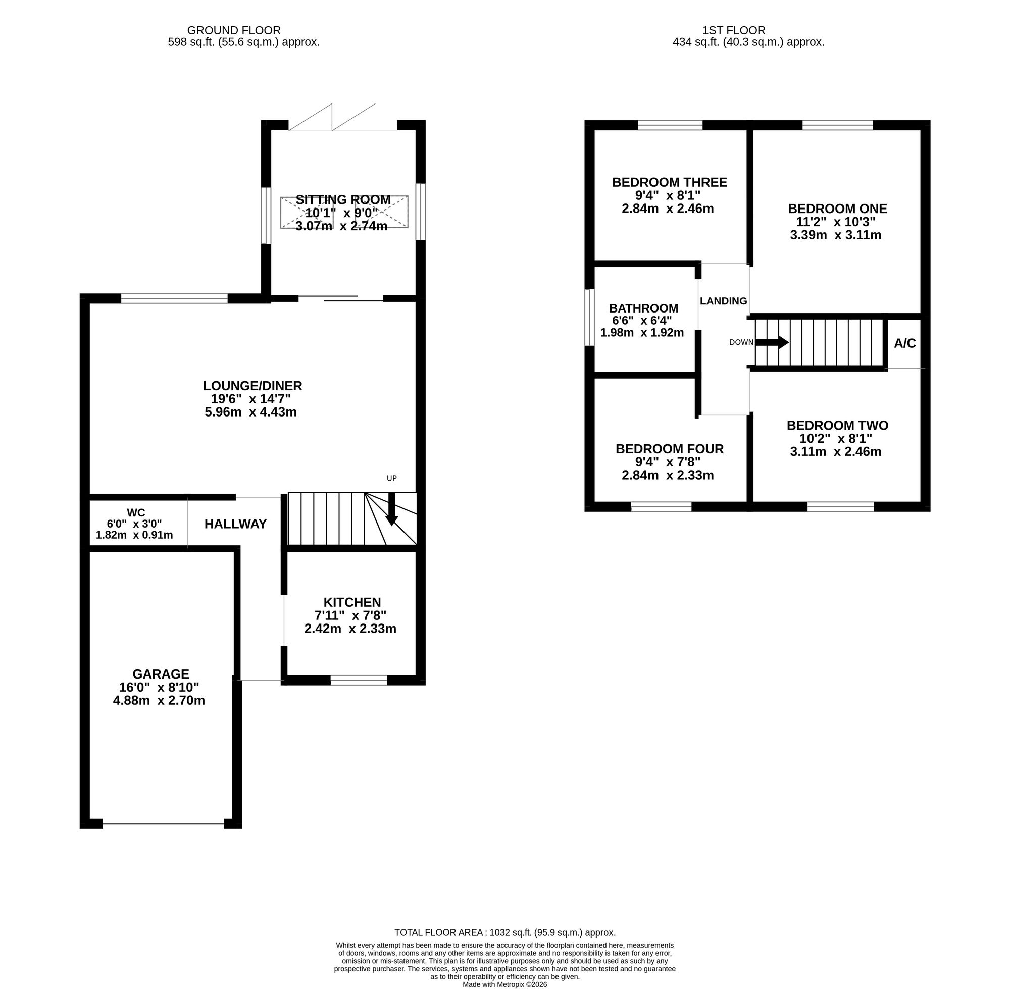 2 Cleveland Drive, Southampton floorplan