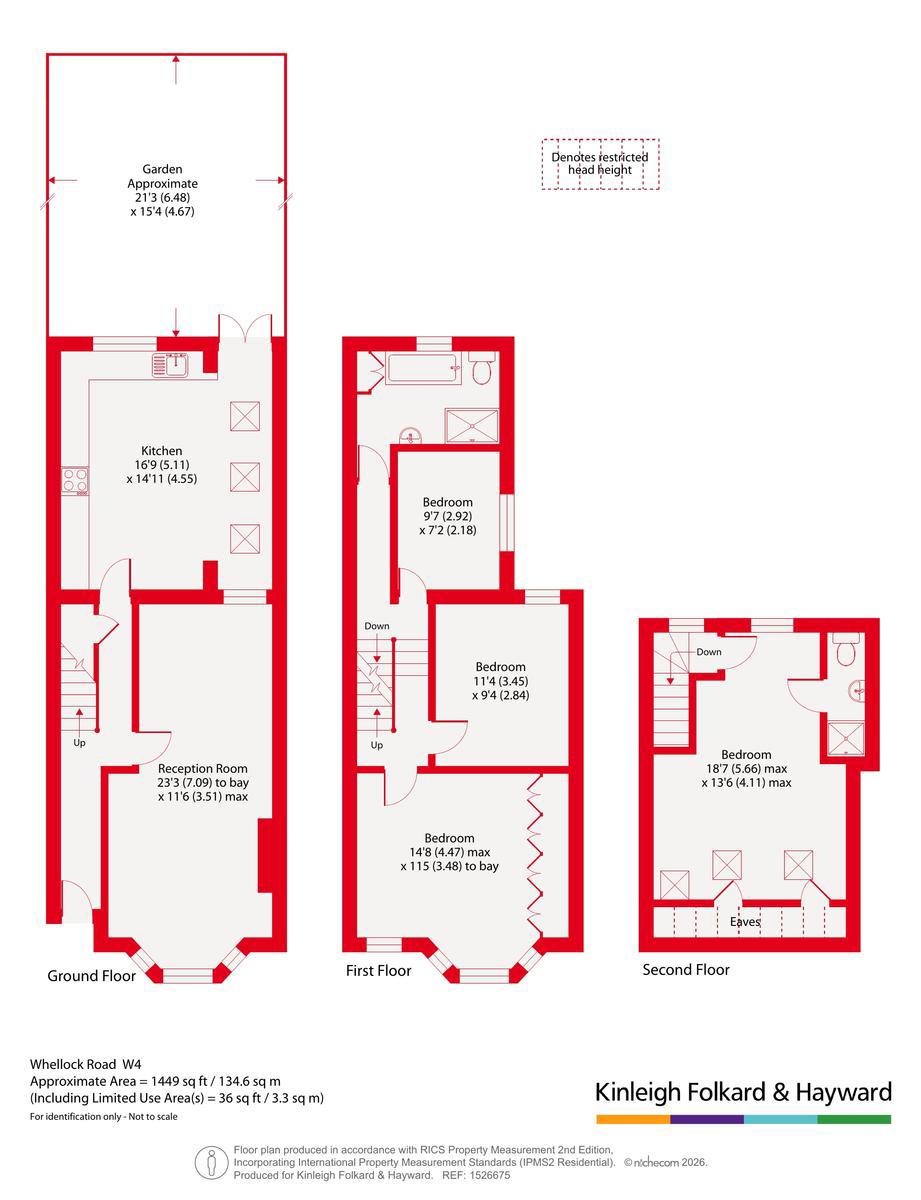 73, Whellock Road, London floorplan