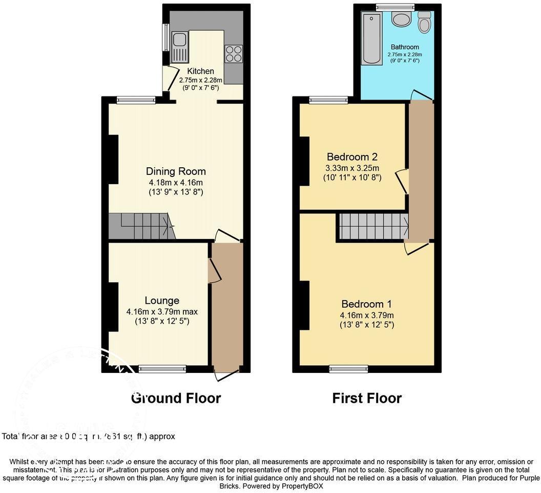 16, Ellison Street Stockton Heath, Warrington floorplan