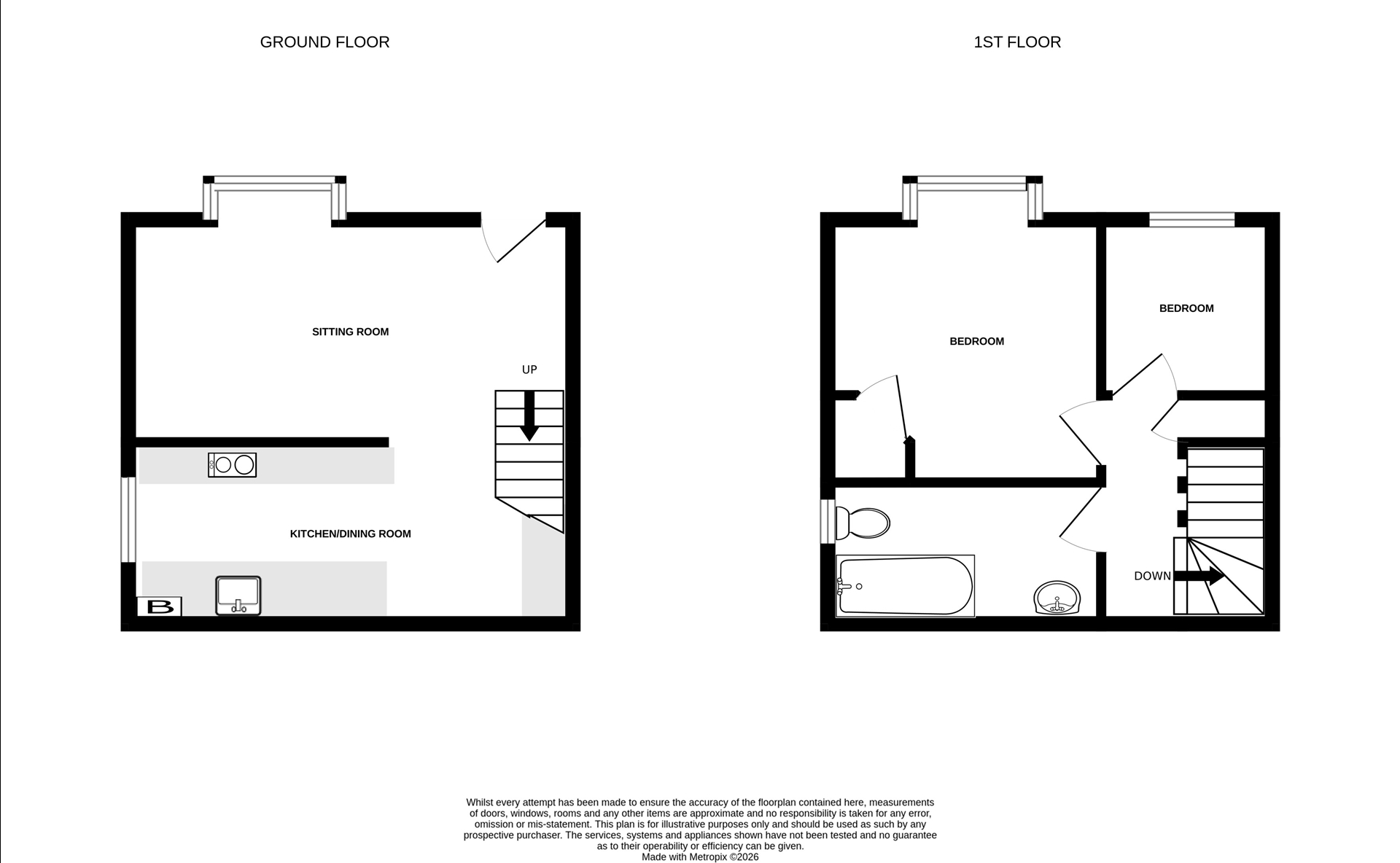 8, Ethelbert Road, Deal floorplan