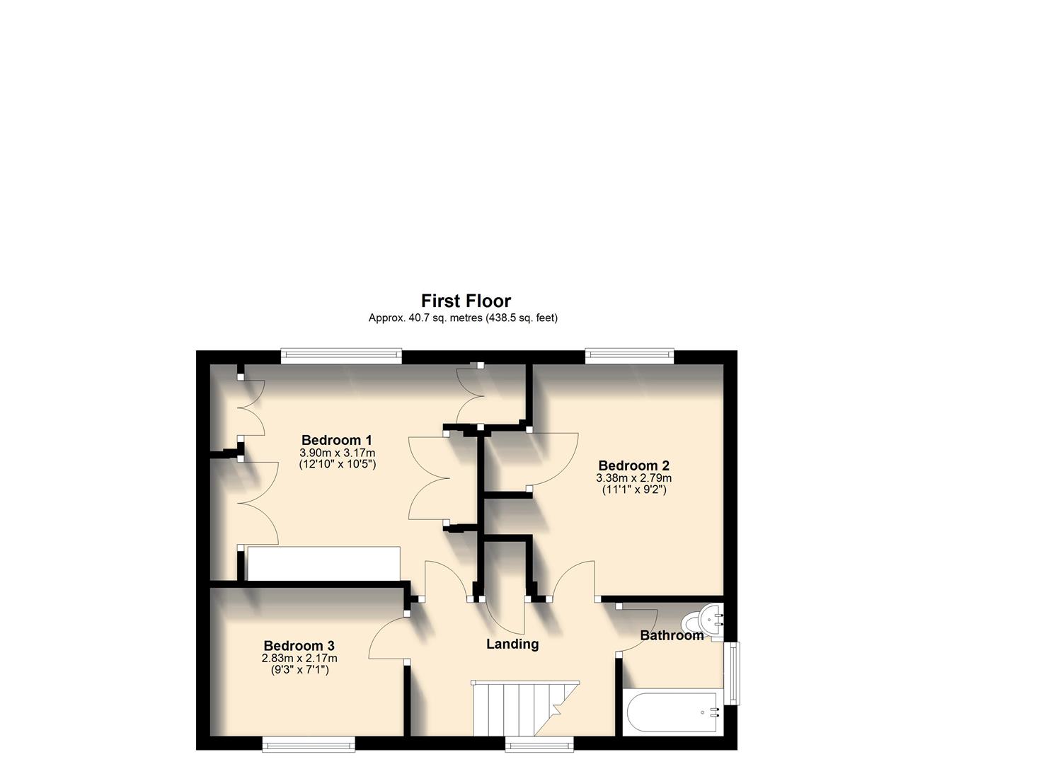 6, Shakespeare Road, Plymouth floorplan