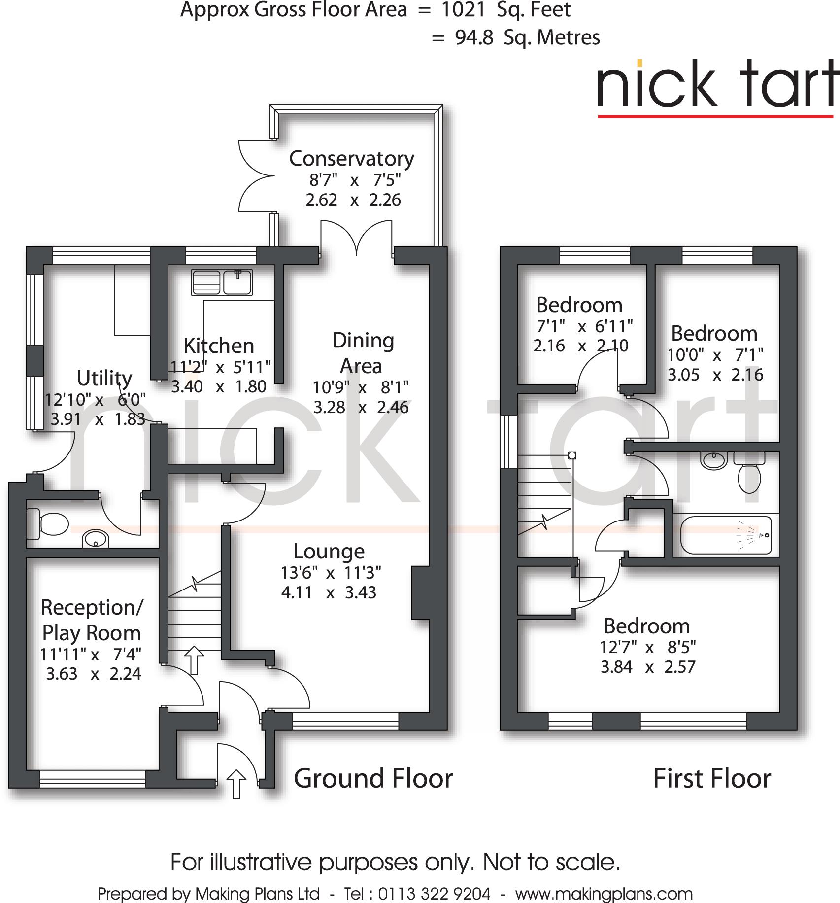 3 Bedrooms Semi-detached house for sale in Admirals Way, Shifnal TF11