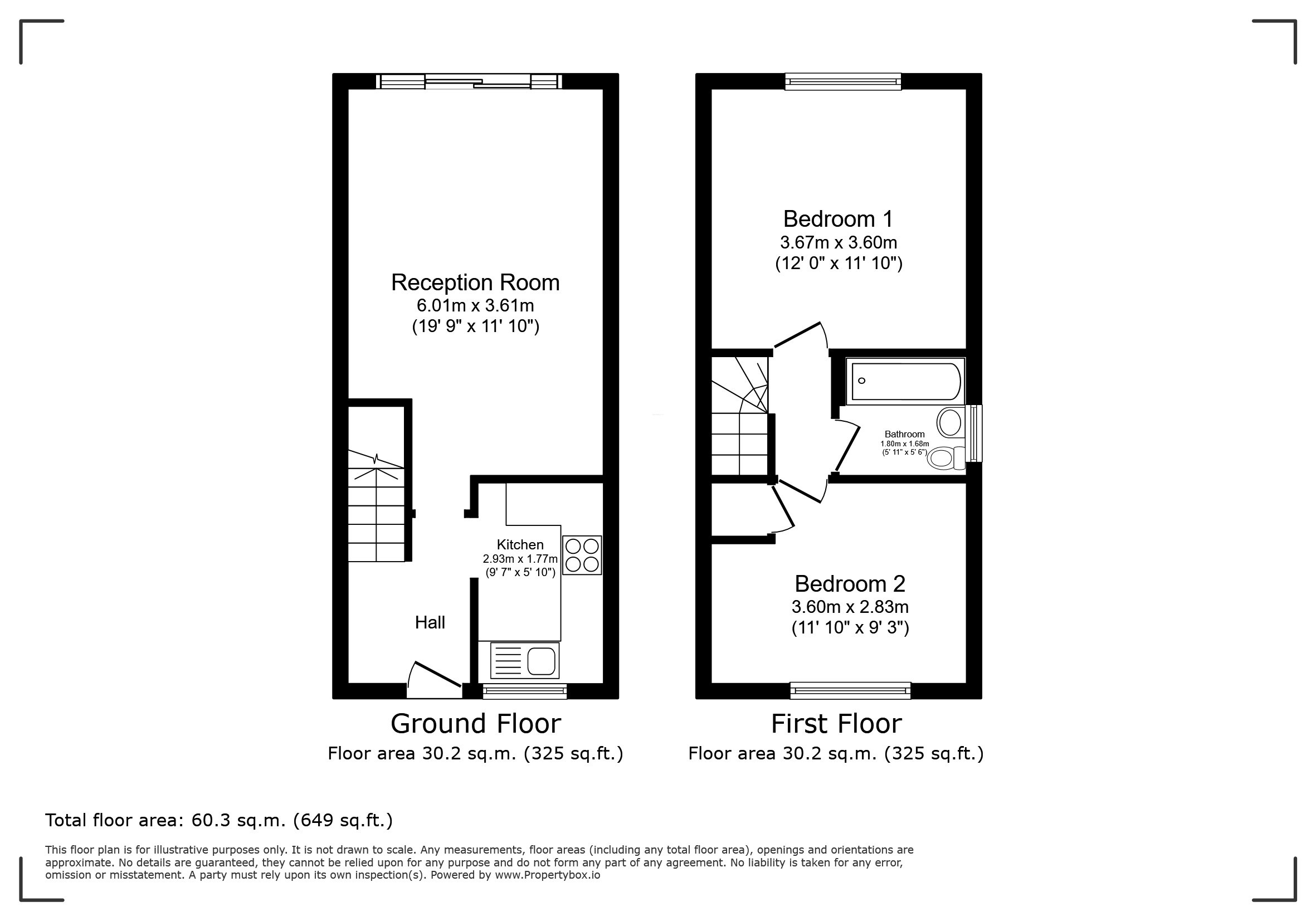 36, Marshall Place, Addlestone floorplan