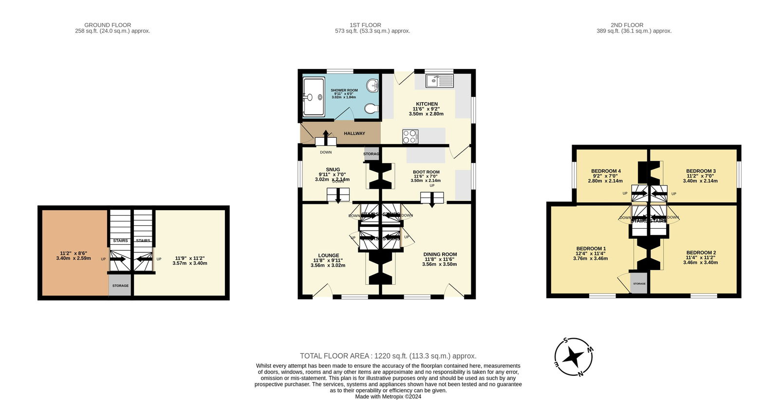 30-32, High Street, Rochester floorplan